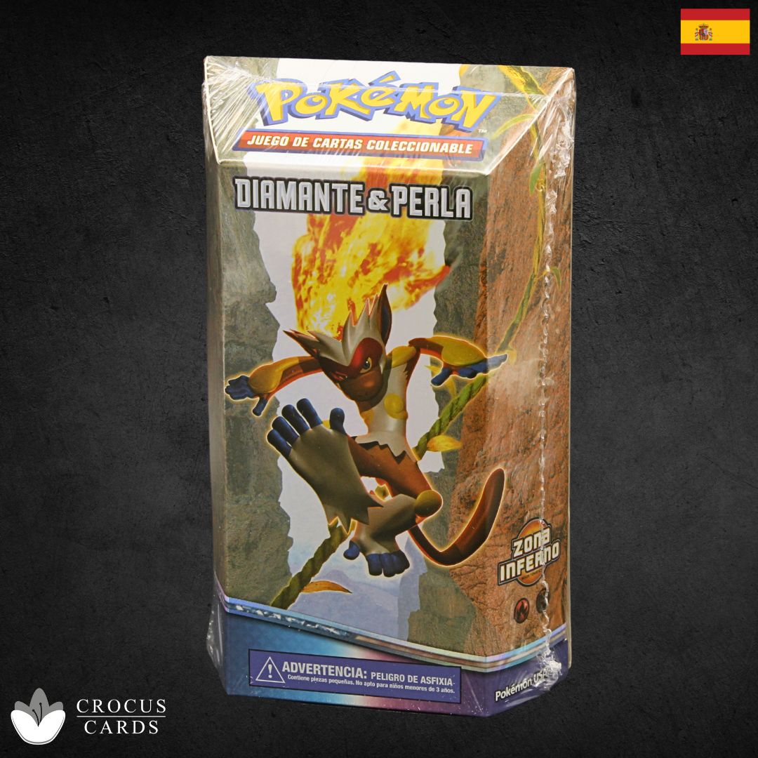 Pokemon Diamante & Perla Themendeck Zona Inferno - Panferno (ES)