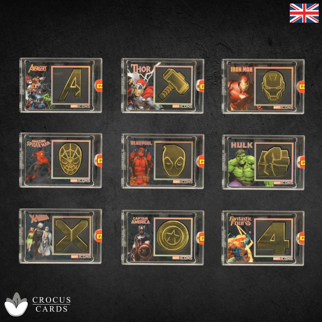 Panini Marvel Icons Collection - Complete set with 9 cards