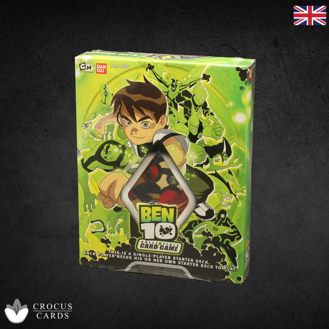 BEN 10 ミニデッキ 4パック Bandai Ben 10 Starter Set Deck A (EN) – Crocus-Cards