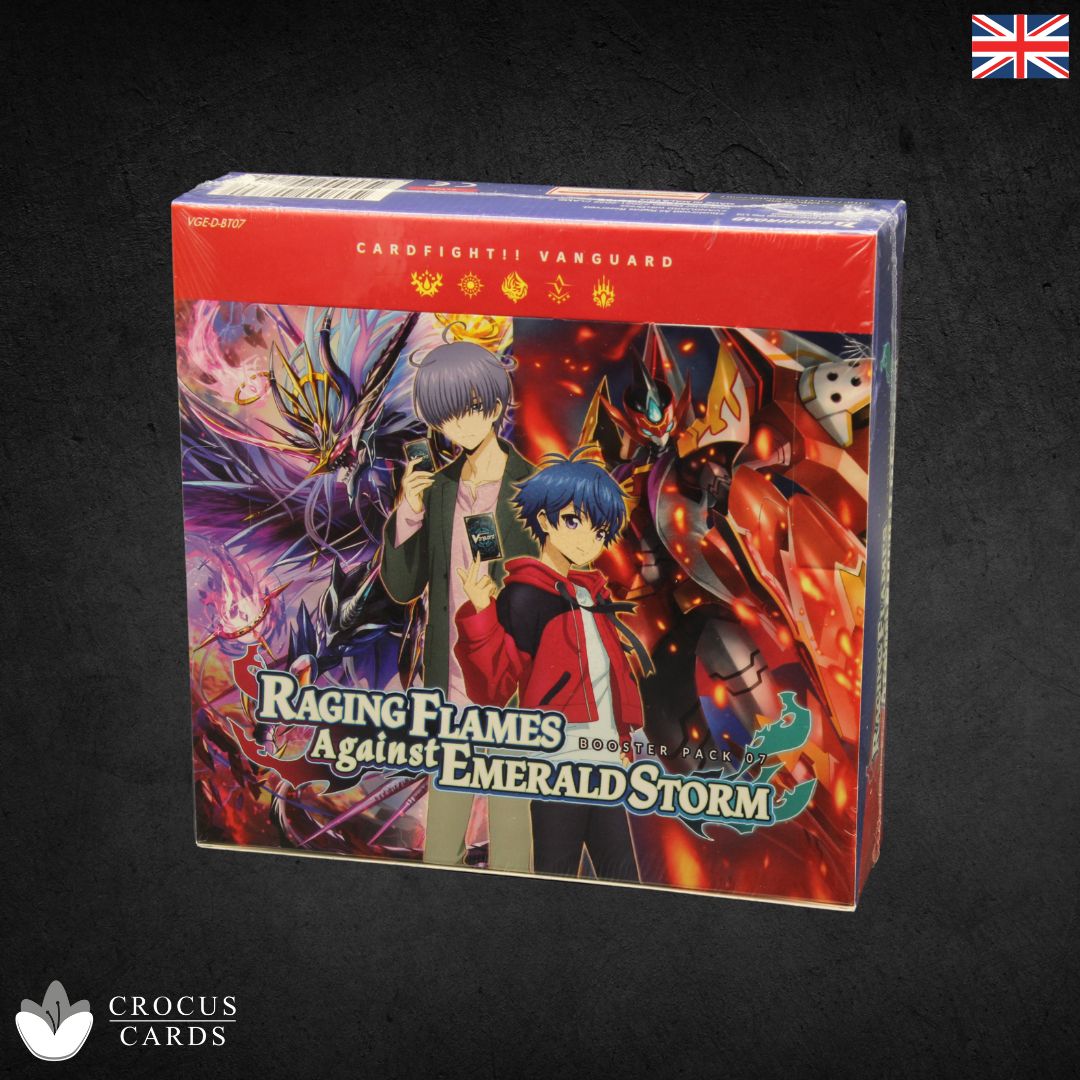 Cardfight!! Vanguard Display Booster Pack 07 - Raging Flames against Emerald Storm - 16 Packs (EN)