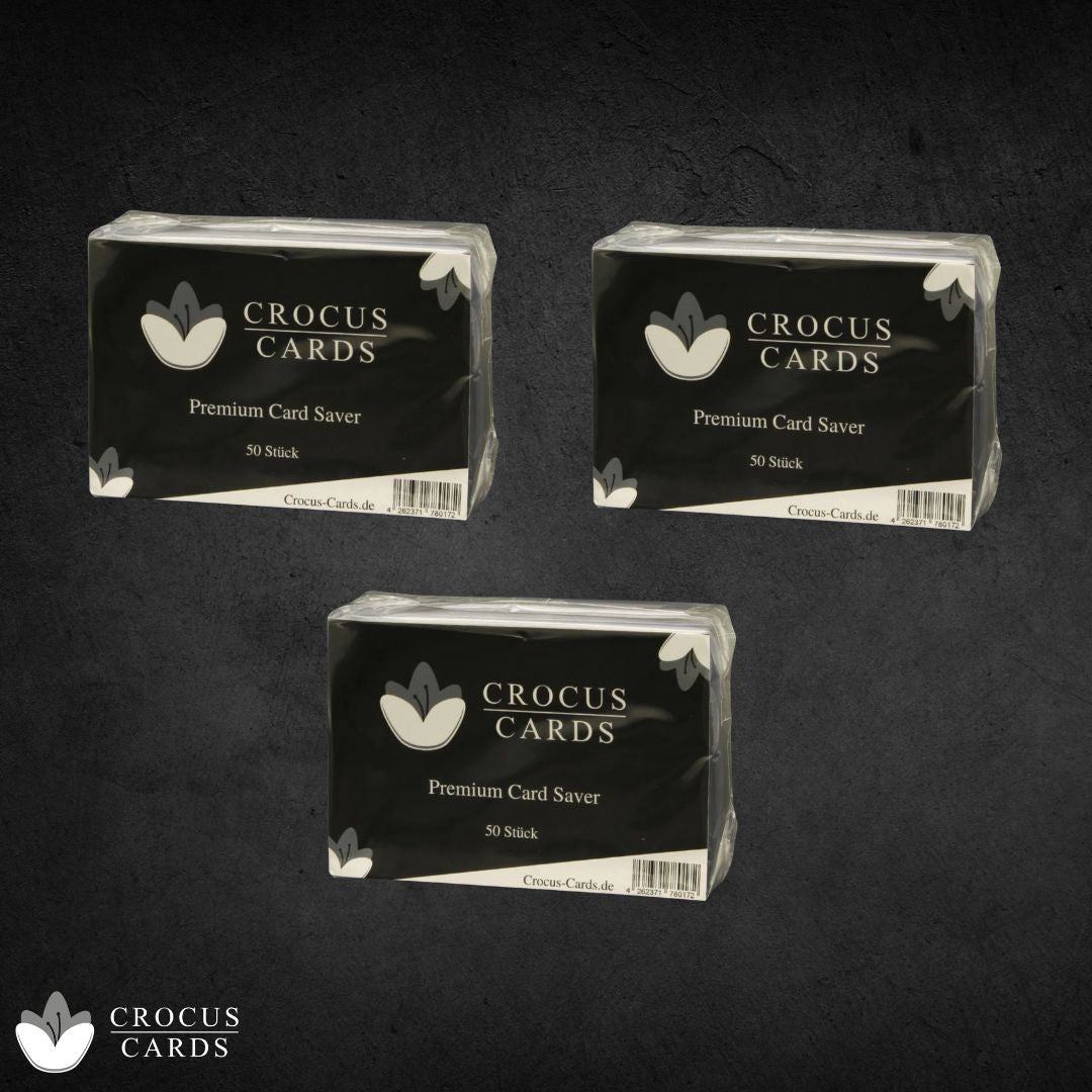 Crocus Cards - Économiseur de cartes Premium (50 pièces)