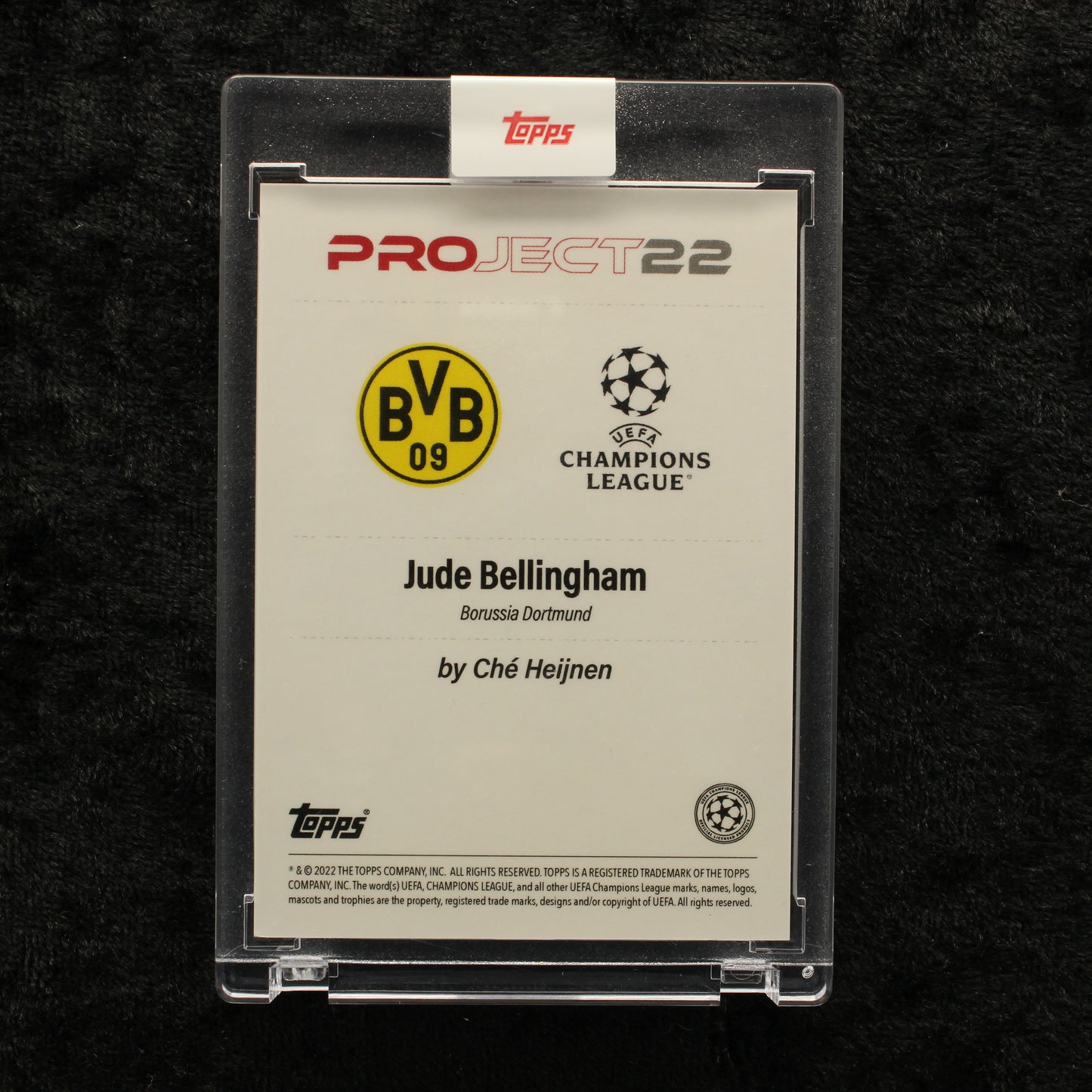Topps Project 22 - Jude Bellingham Borussia Dortmund by Ché Heijnen