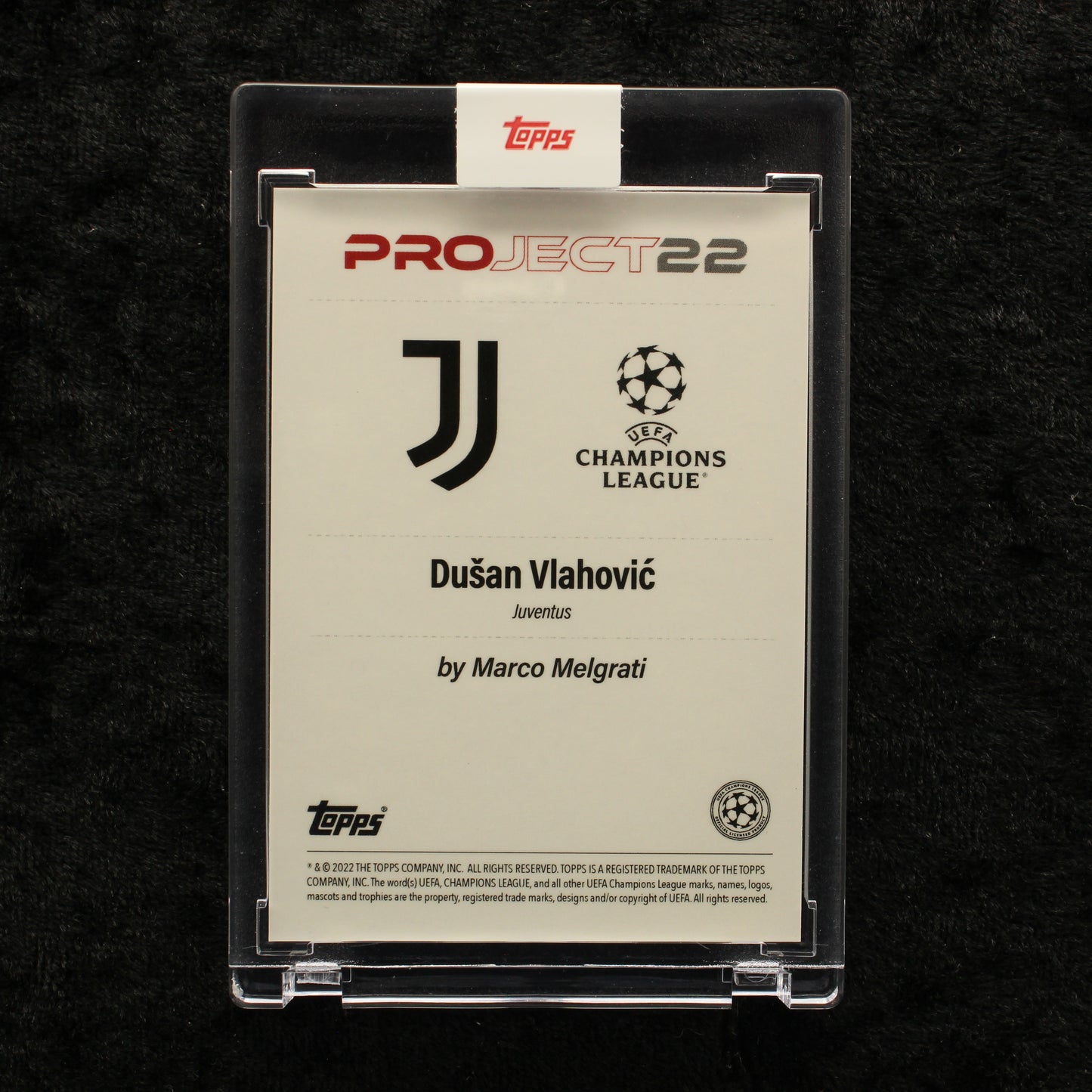 Topps Project 22 - Dusan Vlahovic Juventus by Marco Melgrati