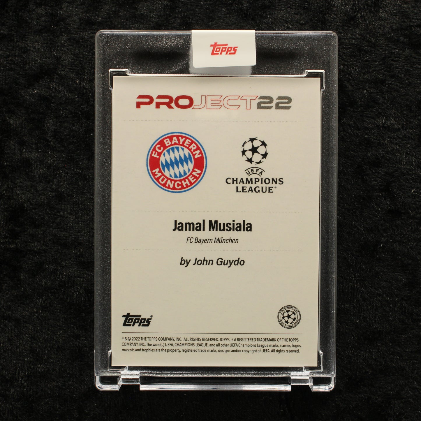 Topps Project 22 - Jamal Musiala FC Bayern München by John Guydo