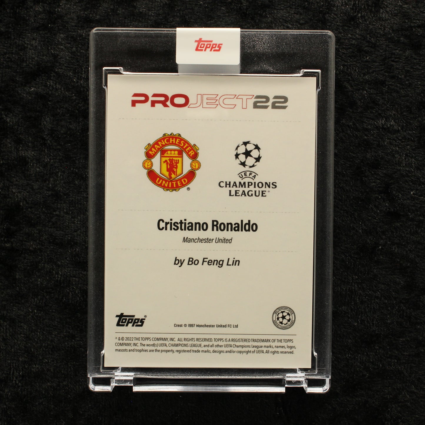 Topps Project 22 - Cristiano Ronaldo Manchester United by Bo Feng Lin
