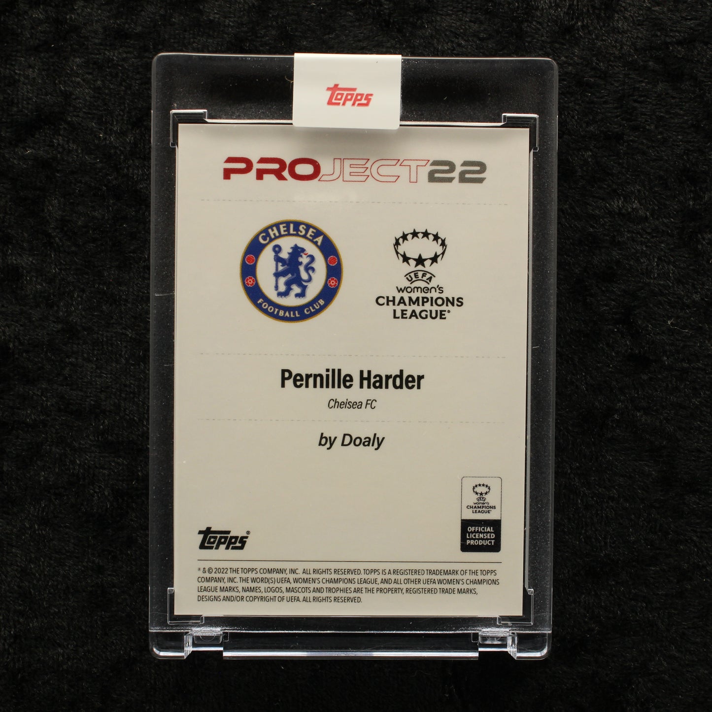 Topps Project 22 - Pernille Harder Chelsea FC by Doaly