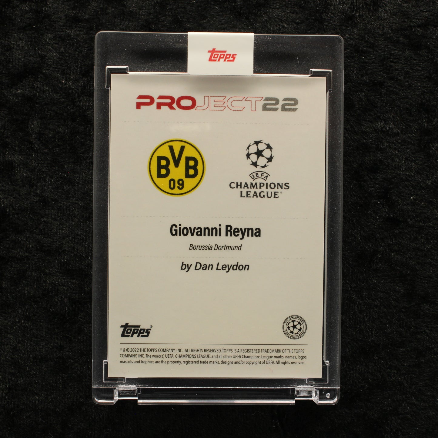 Topps Project 22 - Giovanni Reyna Borussia Dortmund by Dan Leydon