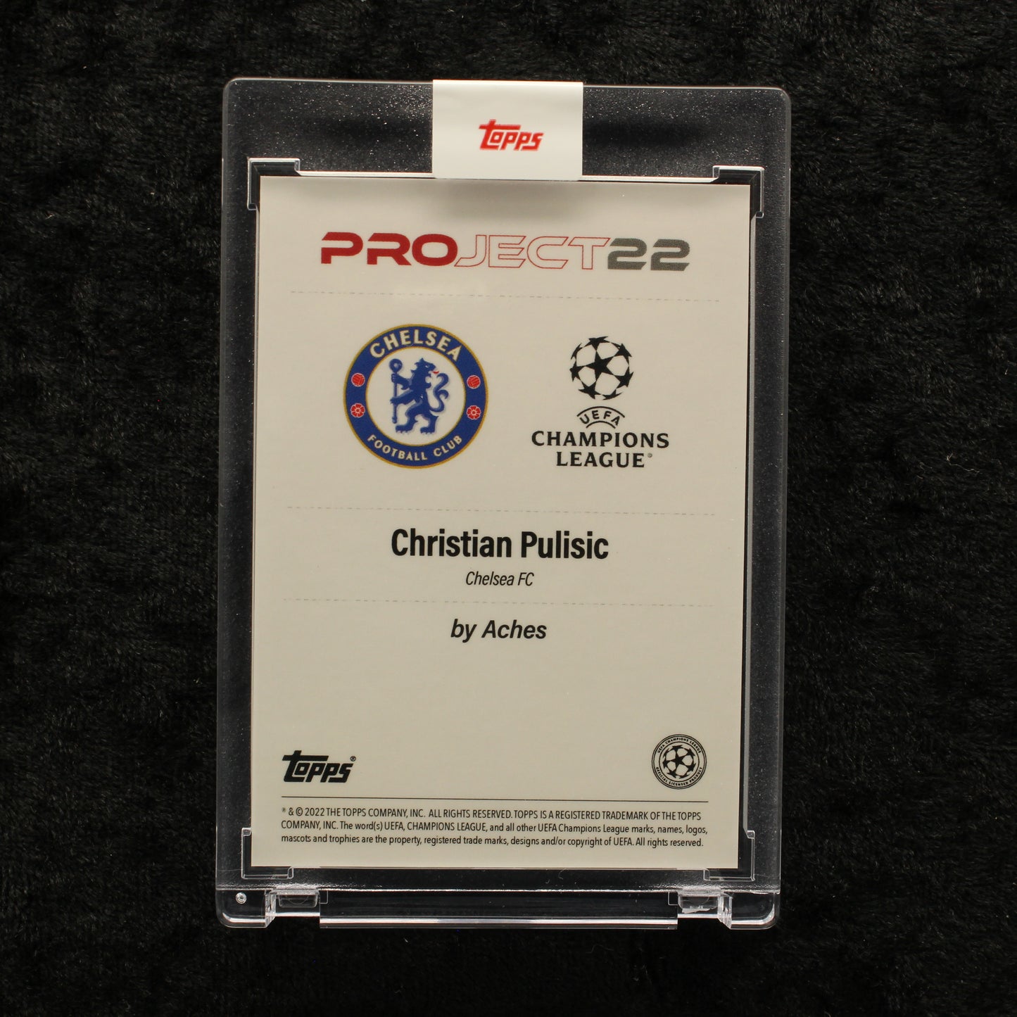 Topps Project 22 - Christian Pulisic Chelsea FC by Aches
