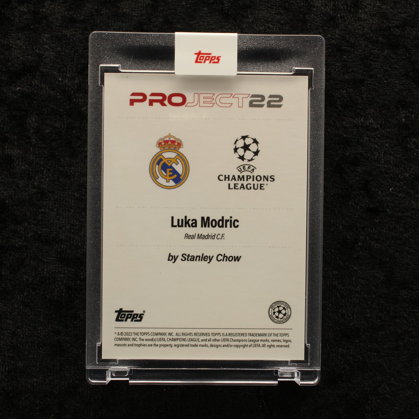 Topps Project 22 - Luka Modric Real Madrid C.F. by Stanley Chow