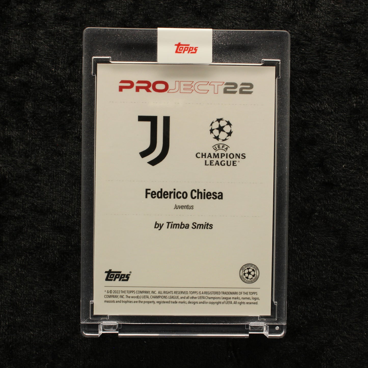 Topps Project 22 - Federico Chiesa Juventus by Timba Smits