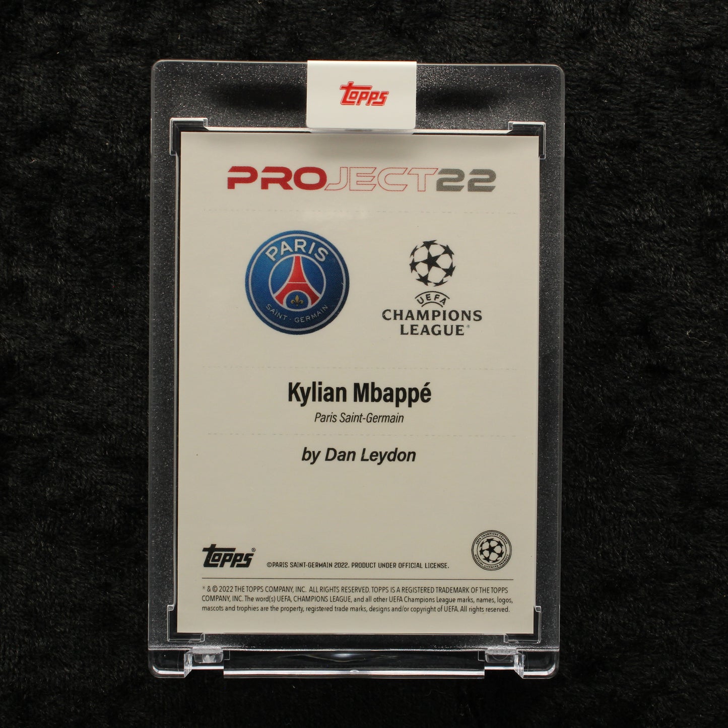 Topps Project 22 - Kylian Mbappé Paris Saint-Germain by Dan Leydon