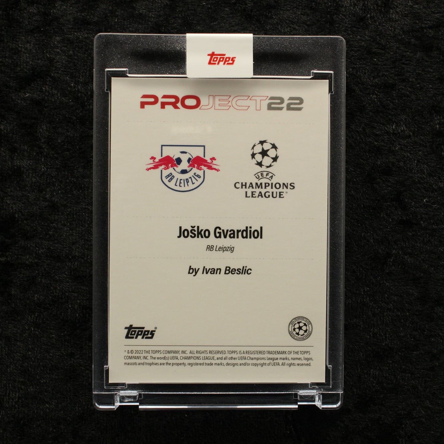 Topps Project 22 - Josko Gvardiol RB Leipzig by Ivan Beslic