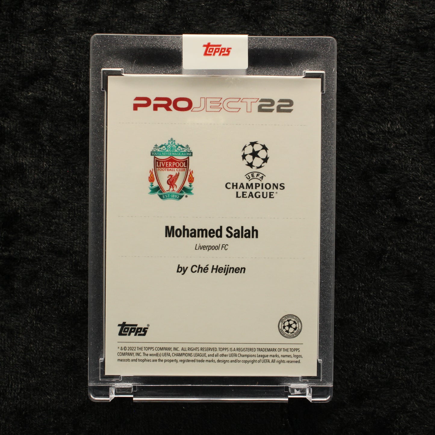 Topps Project 22 - Mohamed Salah Liverpool FC by Ché Heijnen