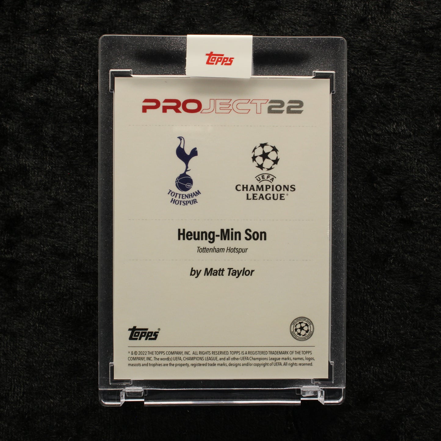 Topps Project 22 - Heung-Min Son Tottenham Hotspur by Matt Taylor