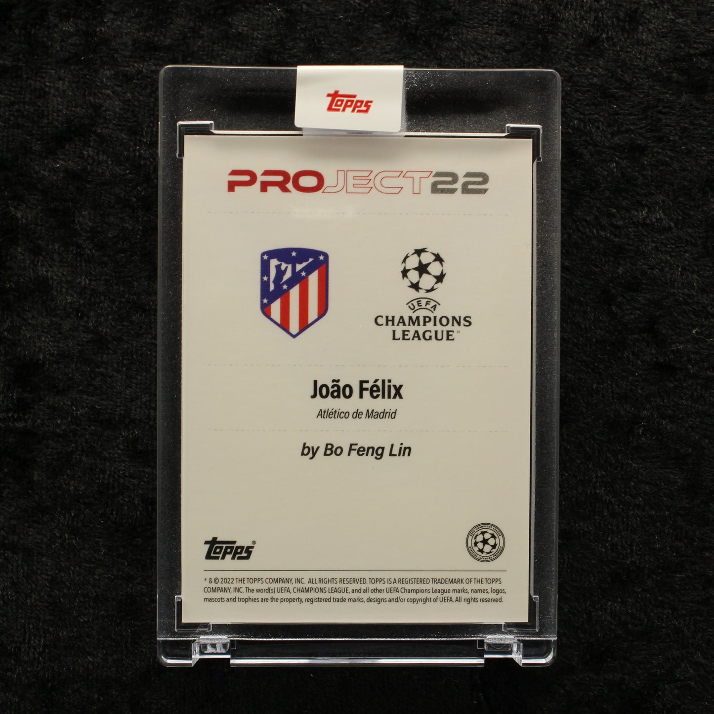 Topps Project 22 - Joao Félix Atlético de Madrid by Bo Feng Lin