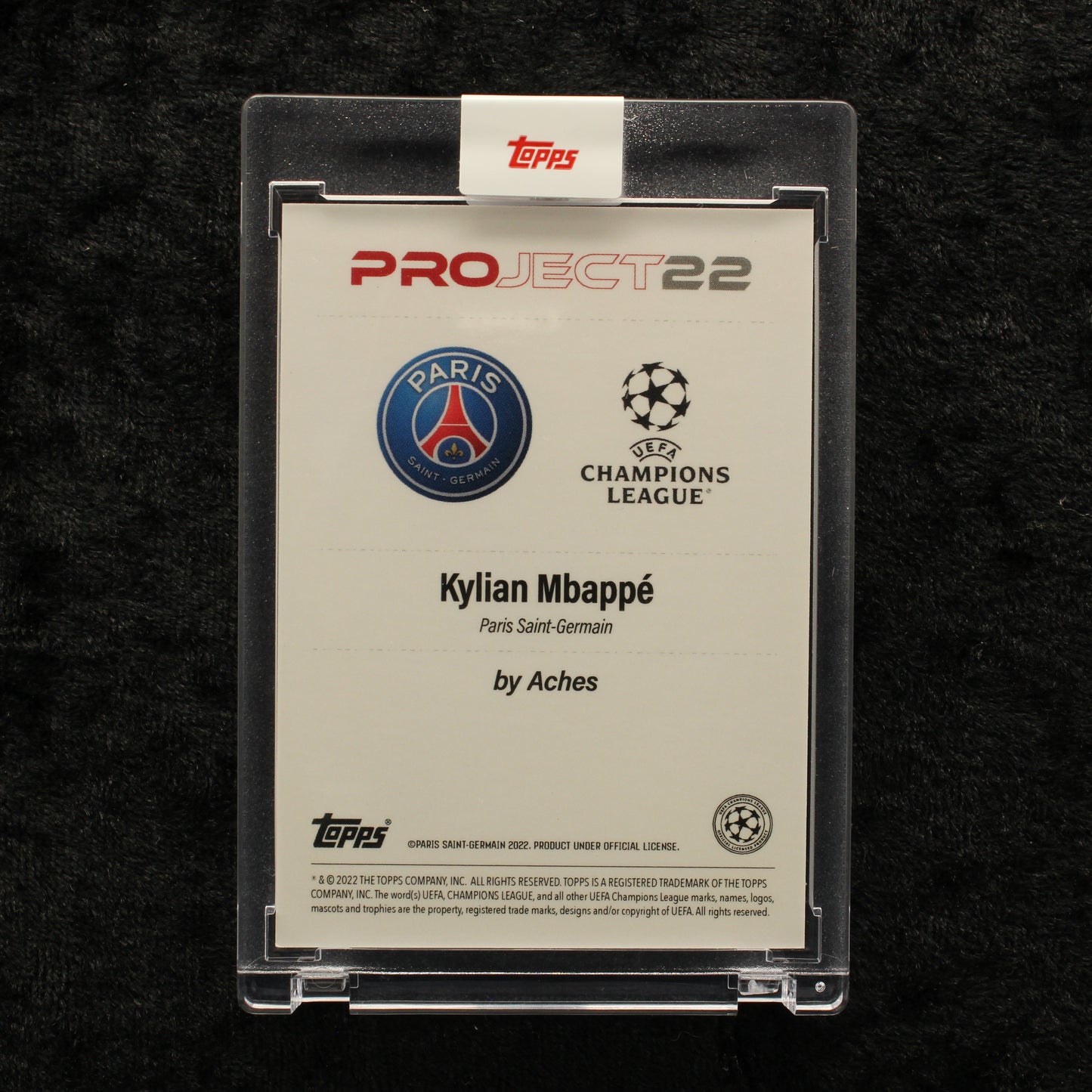 Topps Project 22 - Kylian Mbappé Paris Saint-Germain by Aches