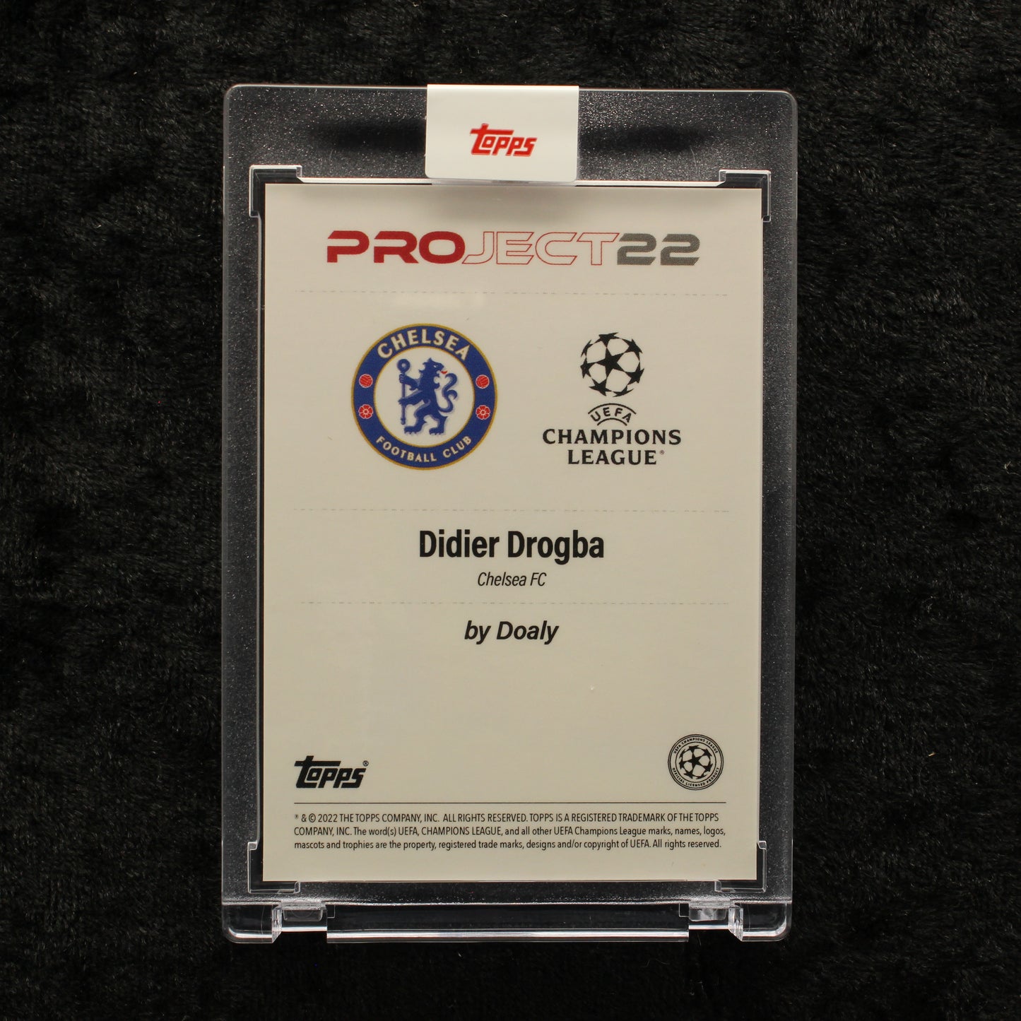Topps Project 22 - Didier Drogba Chelsea FC by Doaly