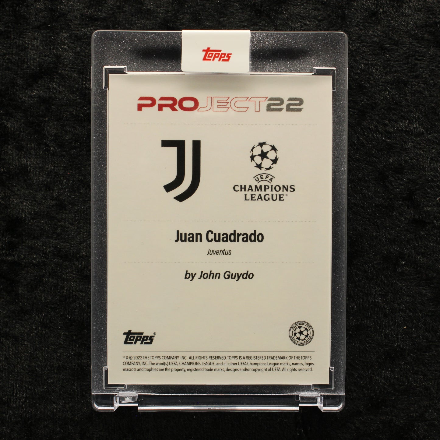 Topps Project 22 - Juan Cuadrado Juventus by John Guydo