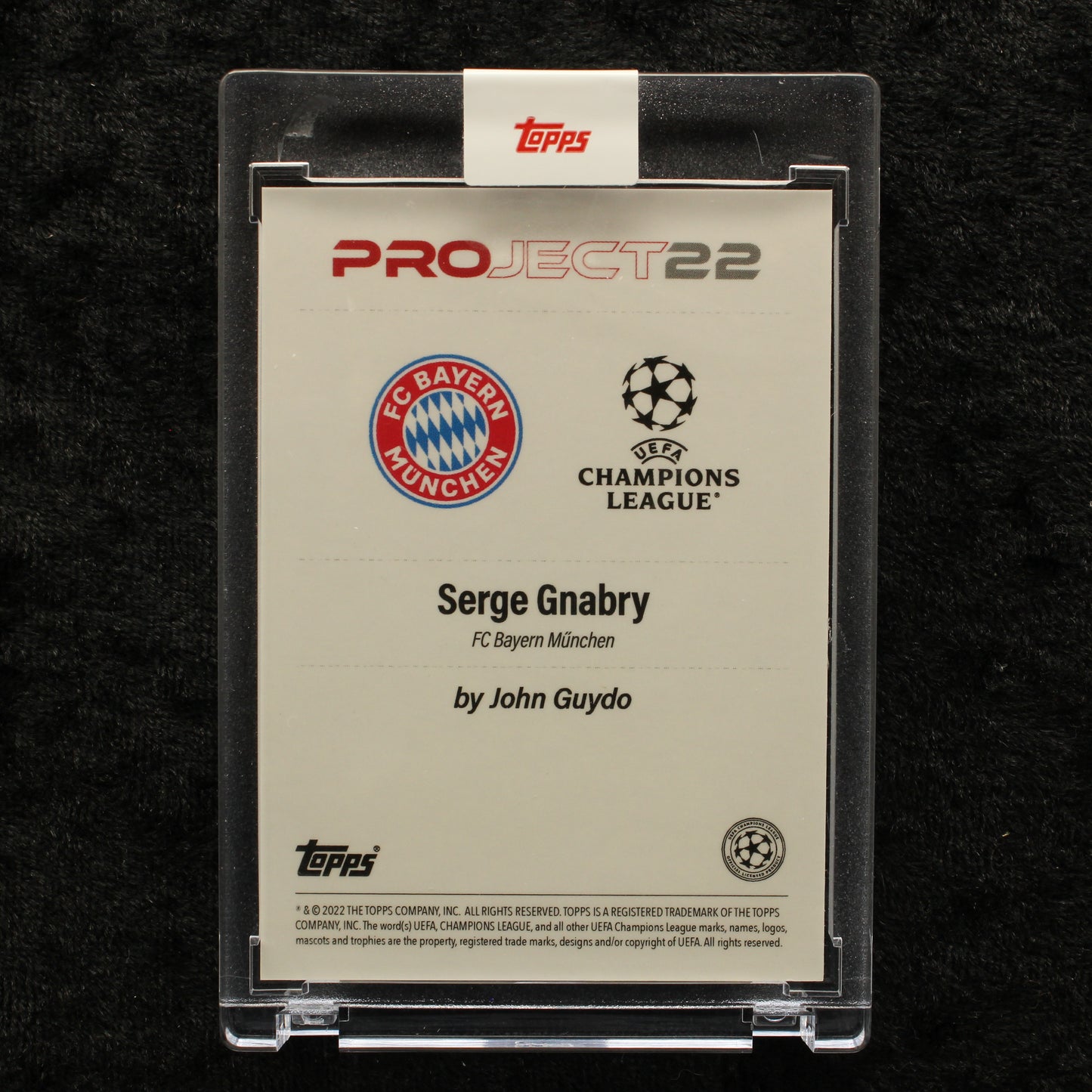 Topps Project 22 - Serge Gnabry FC Bayern München by John Guydo