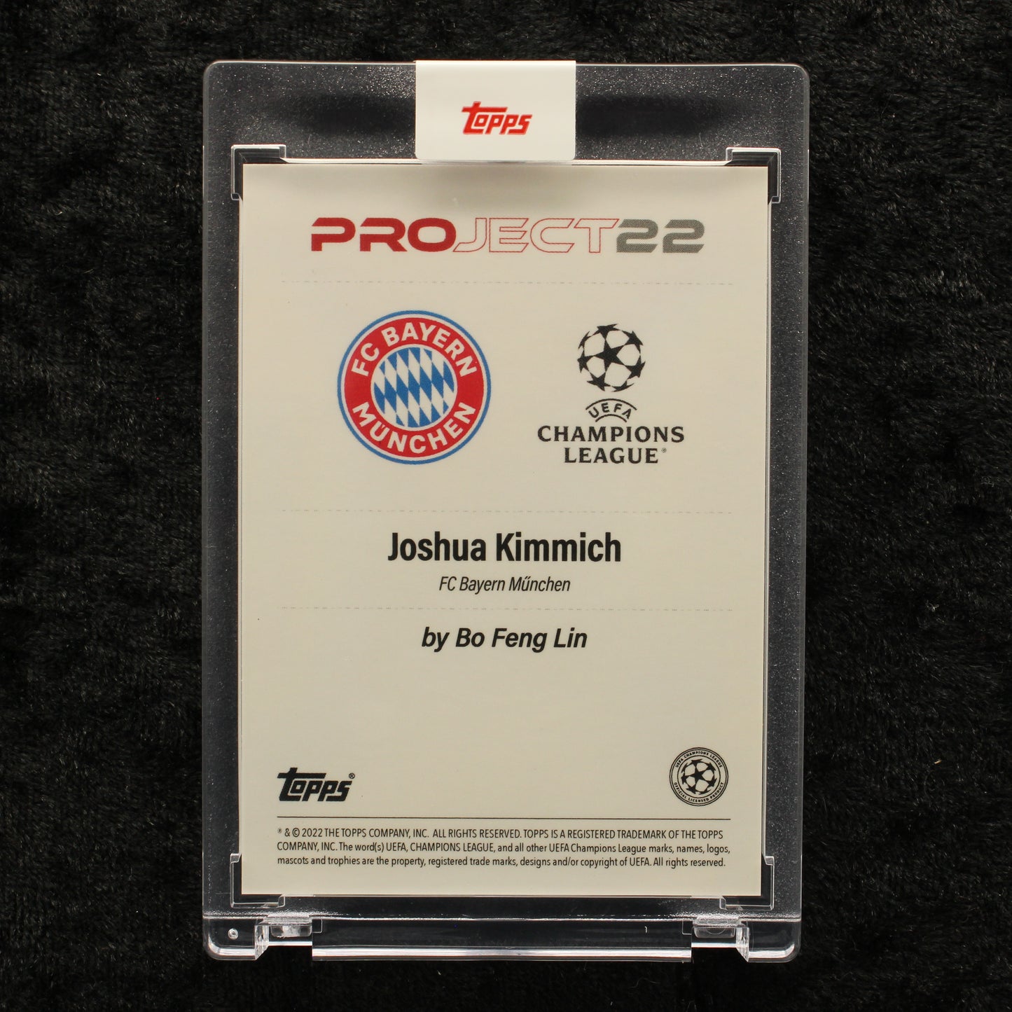 Topps Project 22 - Joshua Kimmich FC Bayern München by Bo Feng Lin