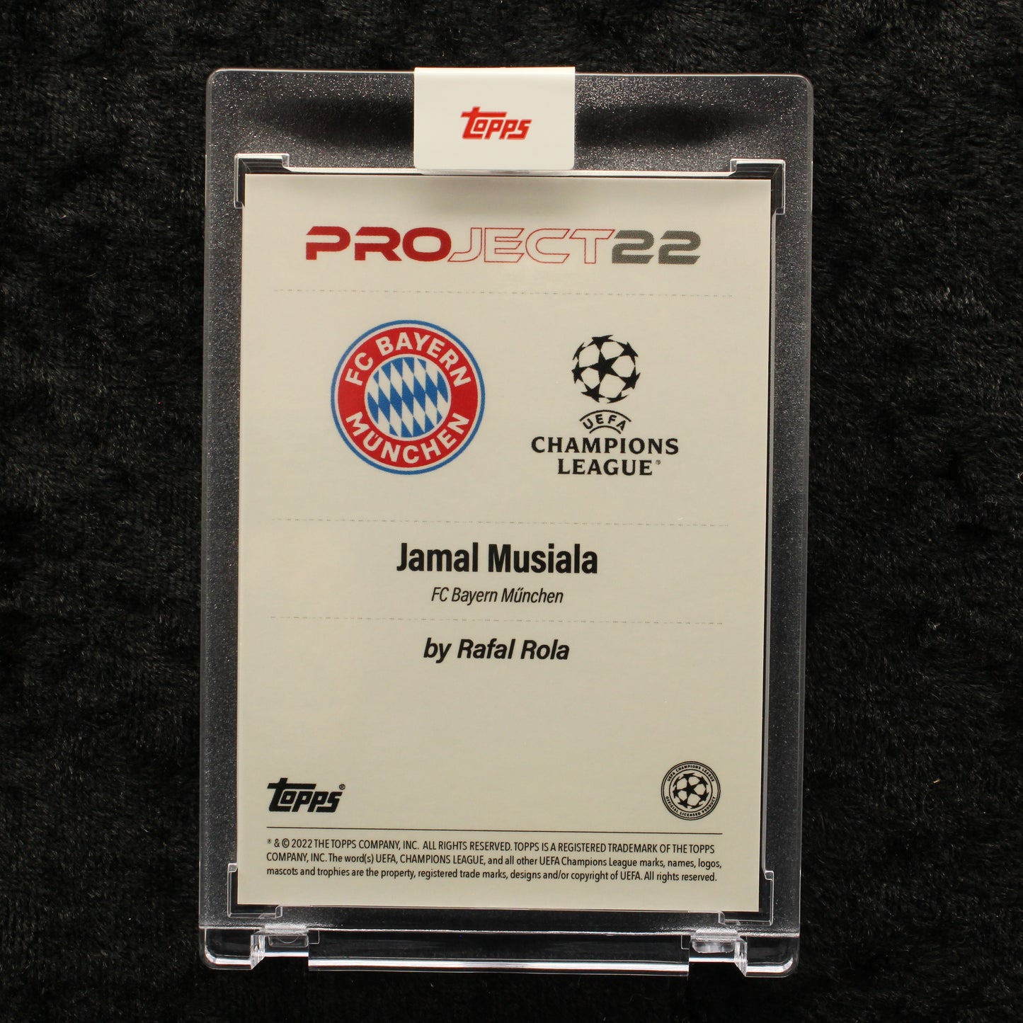 Topps Project 22 - Jamal Musiala FC Bayern München by Rafal Rola