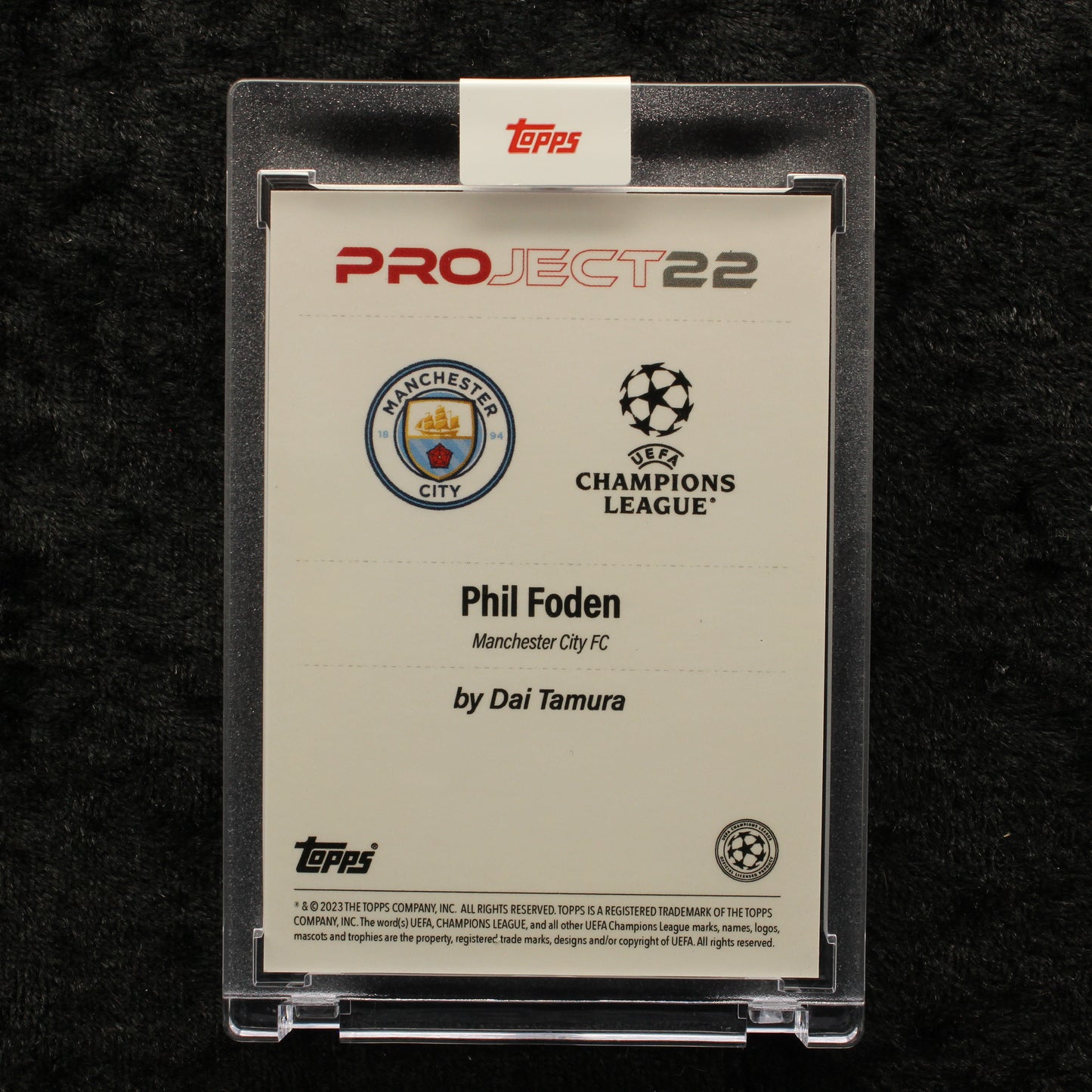 Topps Project 22 - Phil Foden Manchester City FC by Dai Tamura