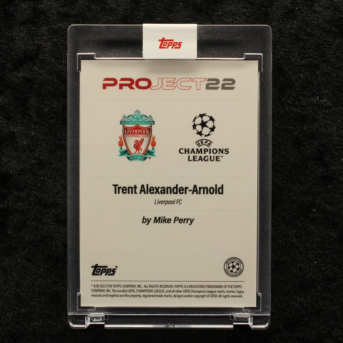 Topps Project 22 - Trent Alexander-Arnold Liverpool FC by Mike Perry