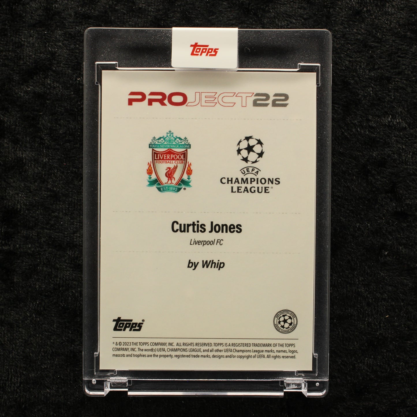 Topps Project 22 - Curtis Jones Liverpool FC by Whip