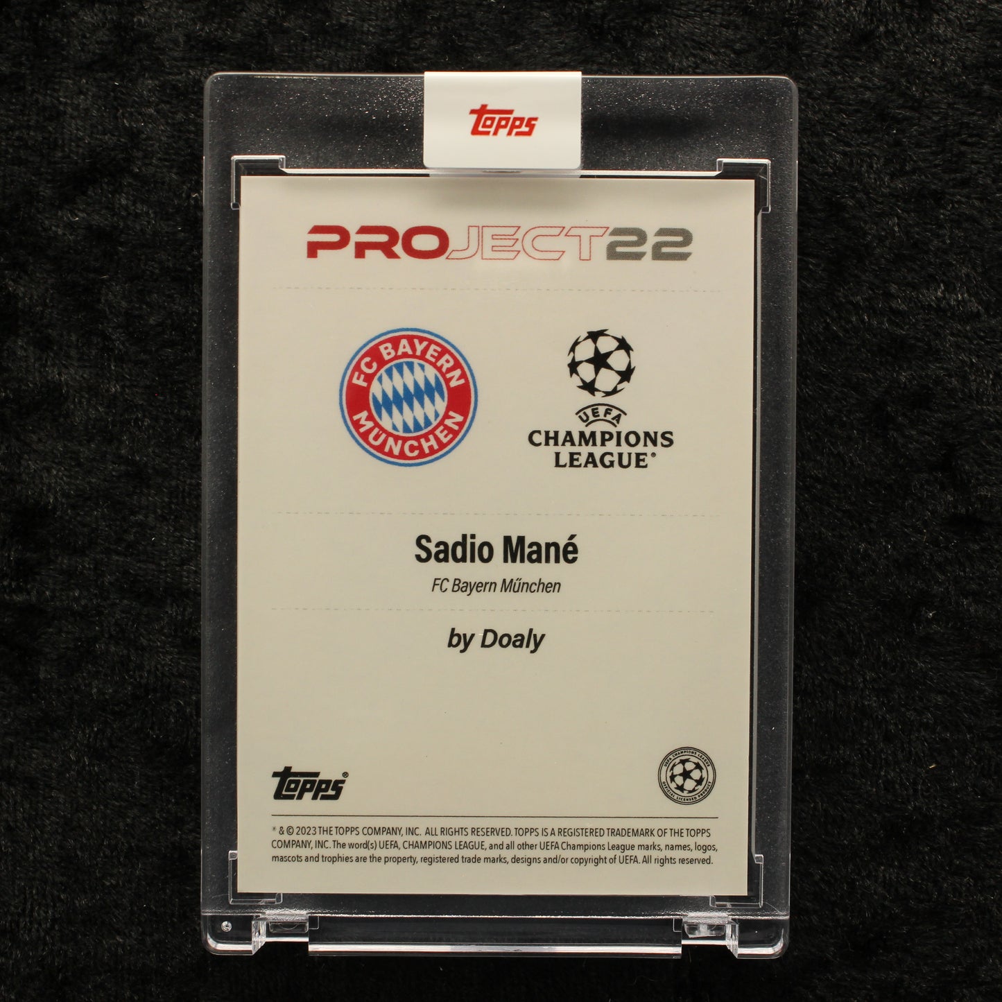 Topps Project 22 - Sadio Mané FC Bayern München by Doaly