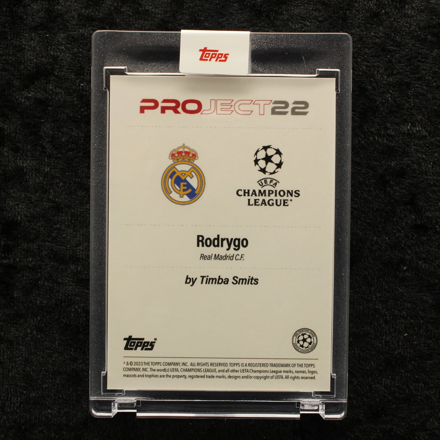 Topps Project 22 - Rodrygo Real Madrid C.F. by Timba Smits