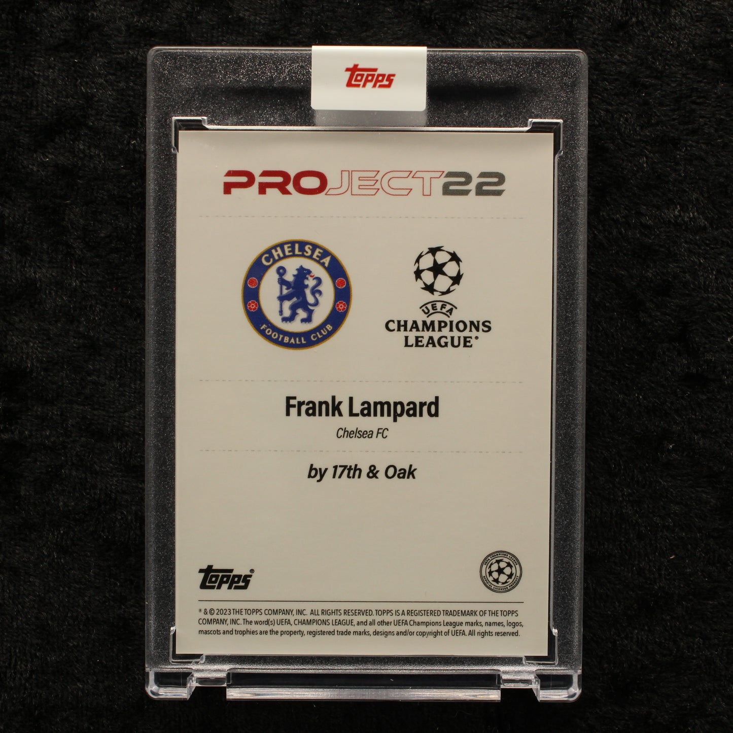 Topps Project 22 - Frank Lampard Chelsea FC by 17th & Oak