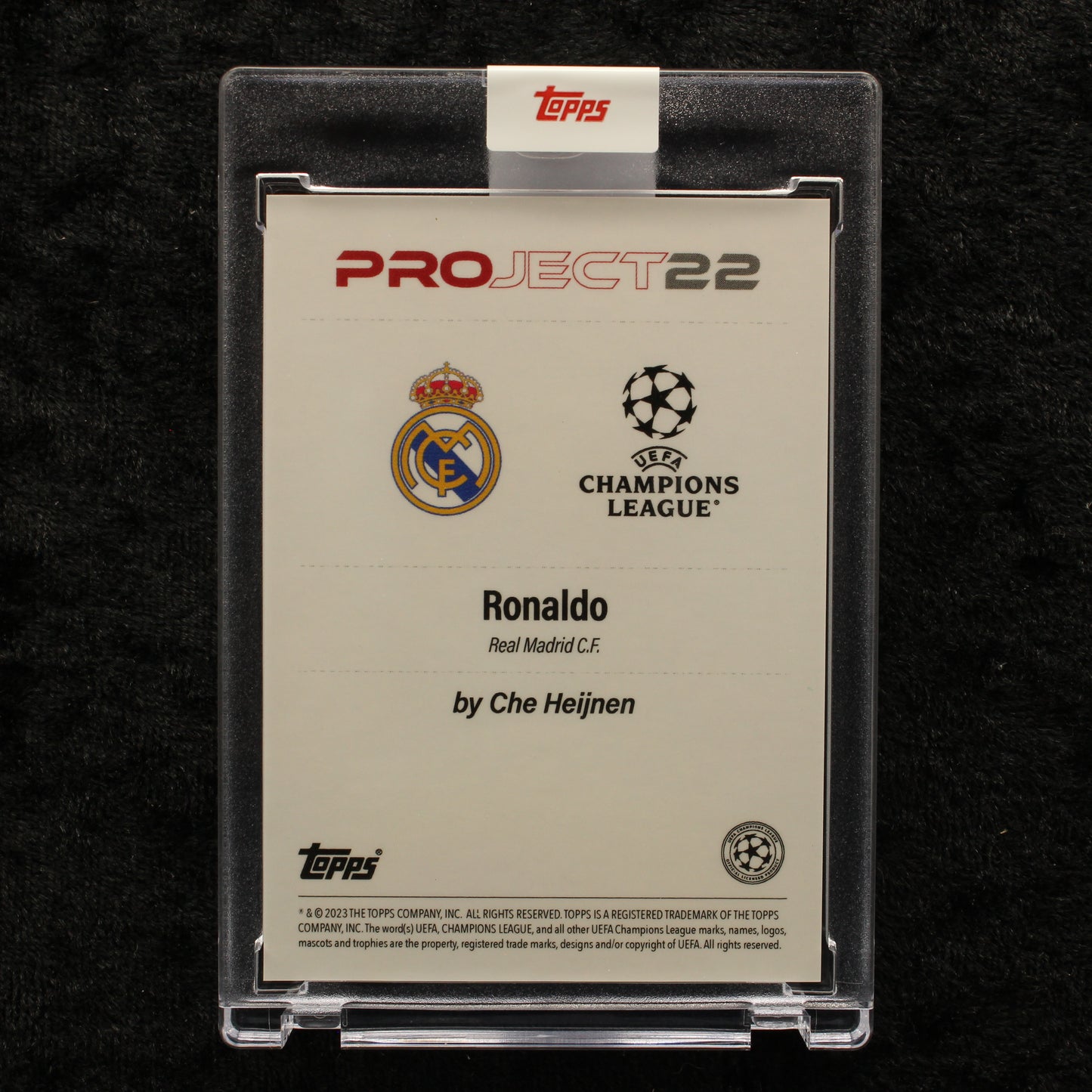 Topps Project 22 - Ronaldo R9 Real Madrid C.F. by Che Heijnen