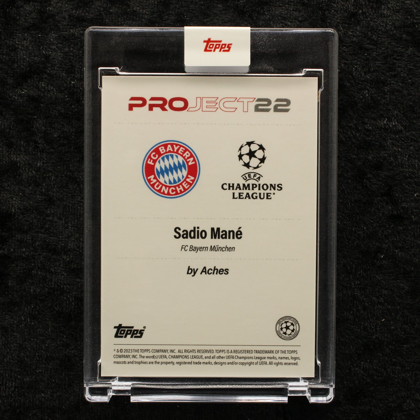 Topps Project 22 - Sadio Mané FC Bayern München by Aches