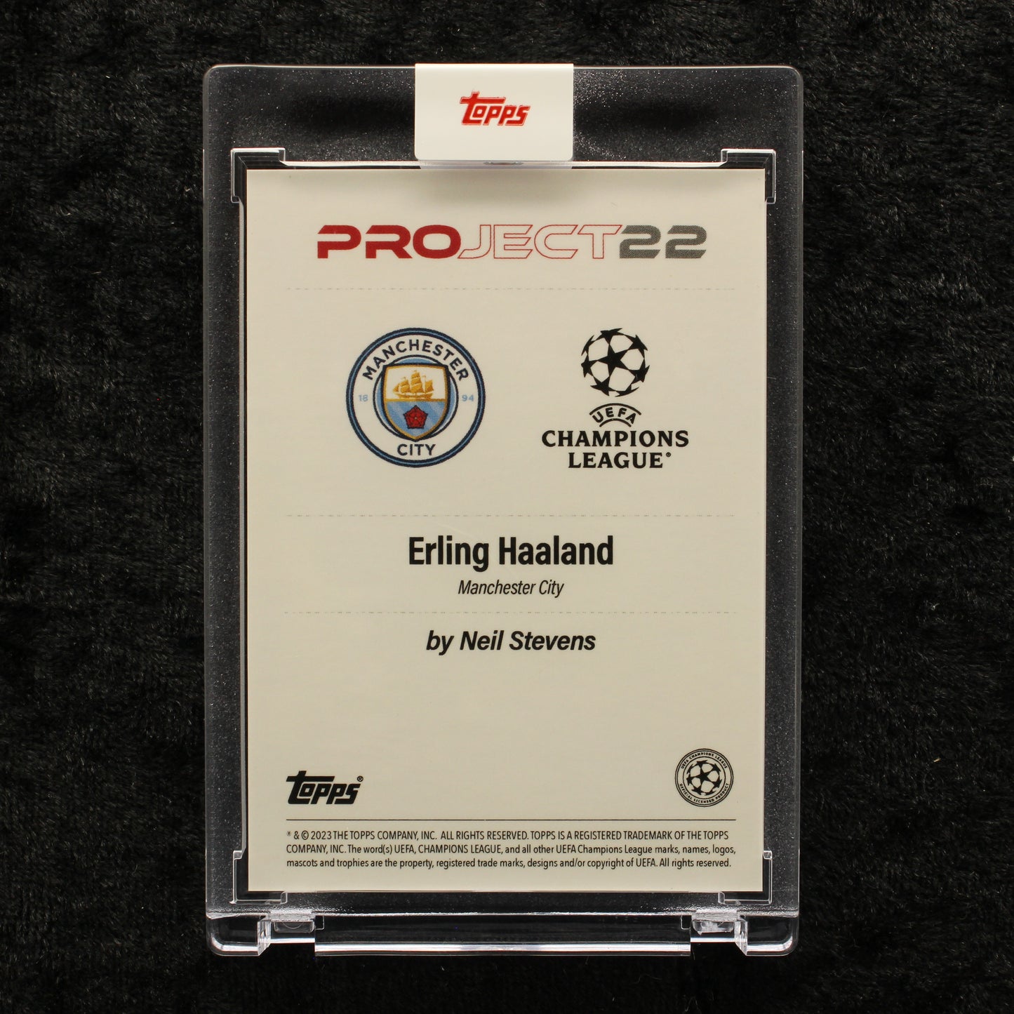 Topps Project 22 - Erling Haaland Manchester City by Neil Stevens