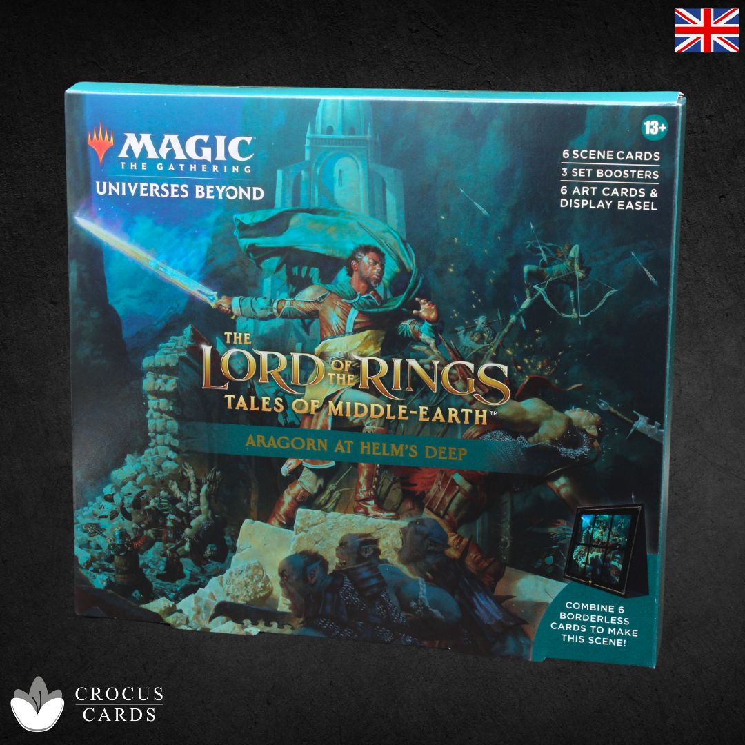 Magic: The Gathering - Lord of the Rings Tales of Middle-Earth Scene Box Aragorn at Helm´s Deep (EN)