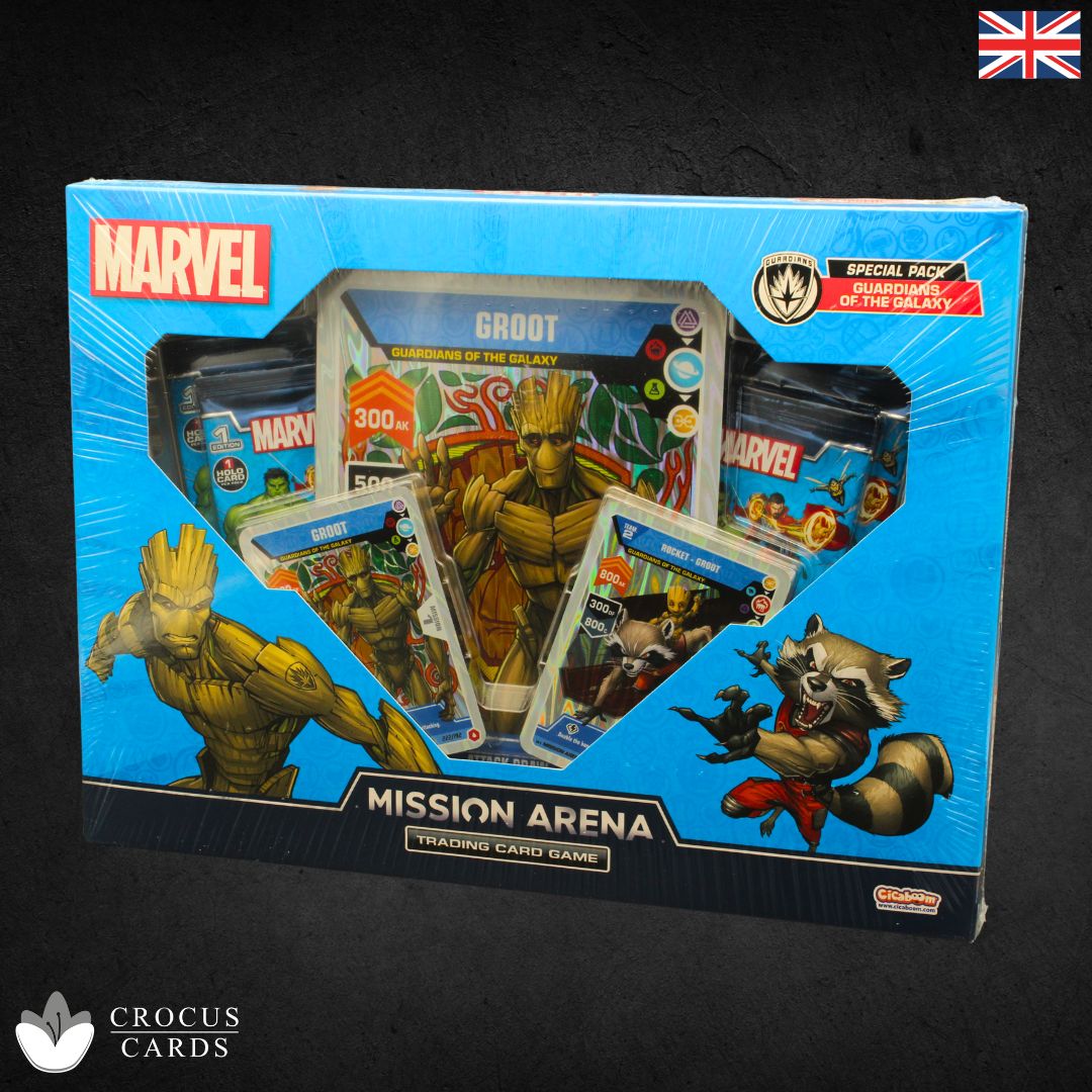 Jeu de cartes à collectionner Upper Deck Dinosaur King, boîte métallique (DE)