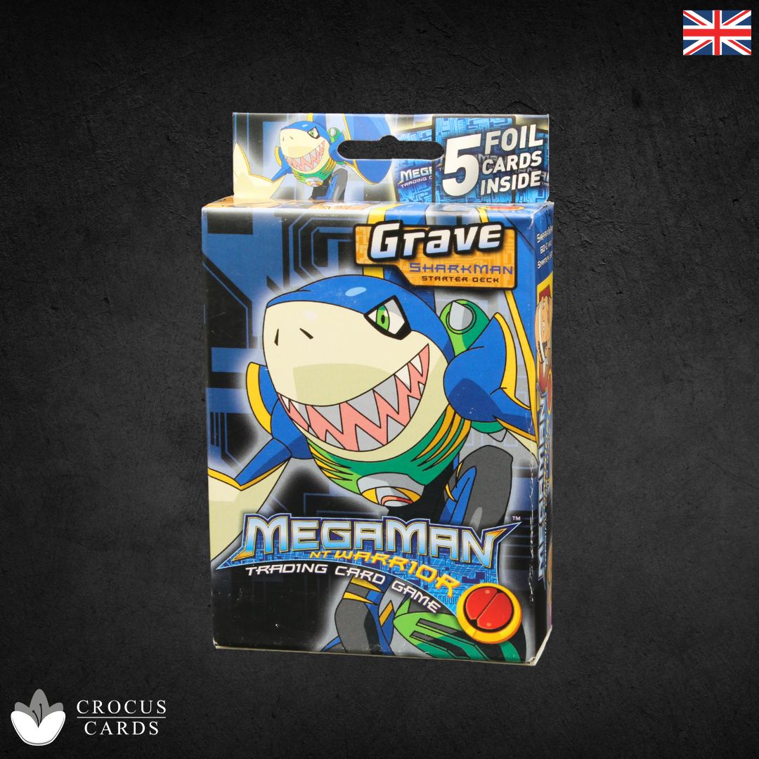 Megaman Nt Warrior Trading Card Game Grave Sharkman Starter Deck (EN)
