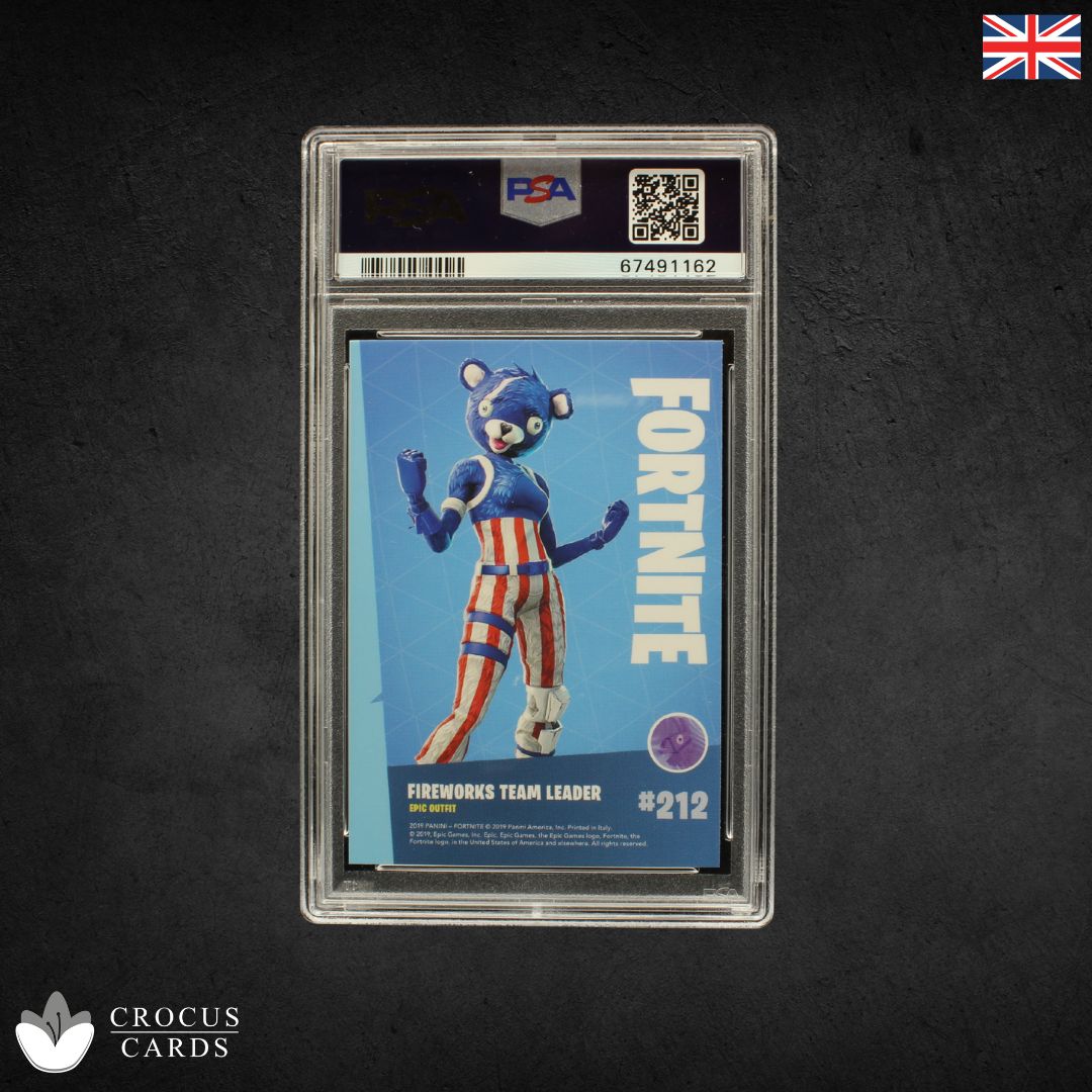 Panini Fortnite Série 1 - Éclat de cristal hybride n° 257 - PSA 10