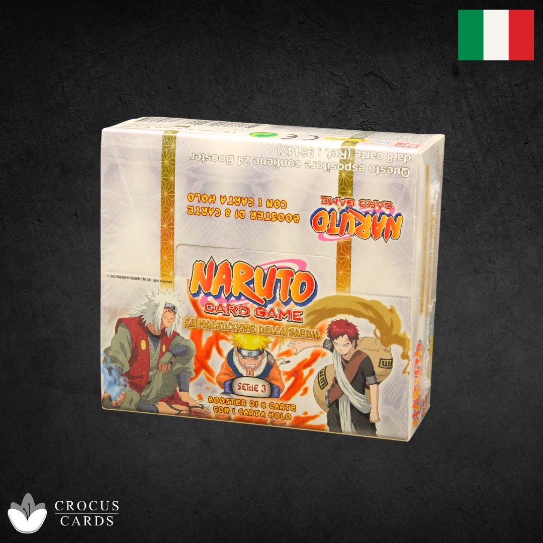 Panini – Naruto Card Game La Maledizione Della Sabbia Serie 3 Display (IT)