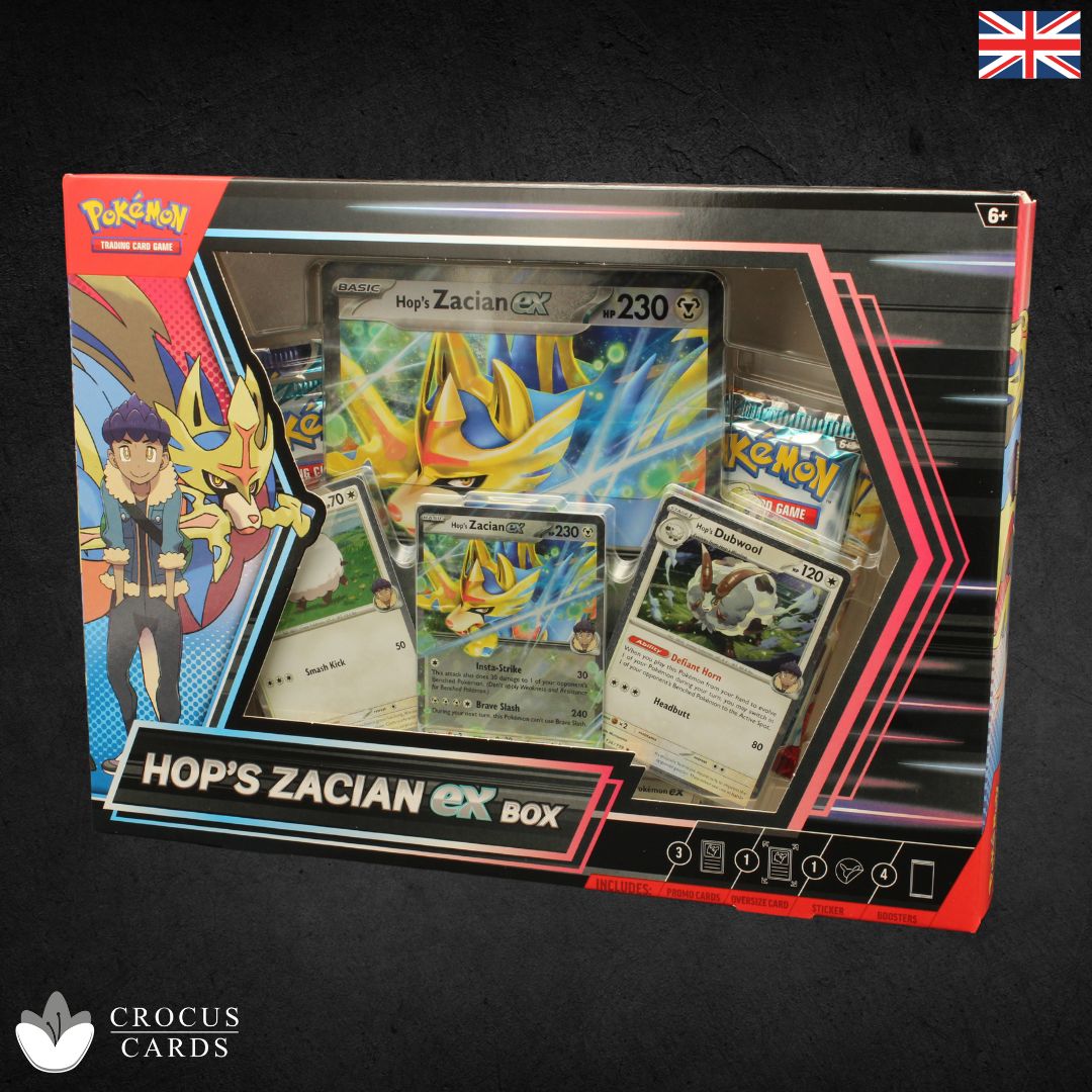 LIVE BREAK: Pokemon Hops Zacian Ex Collection (EN)