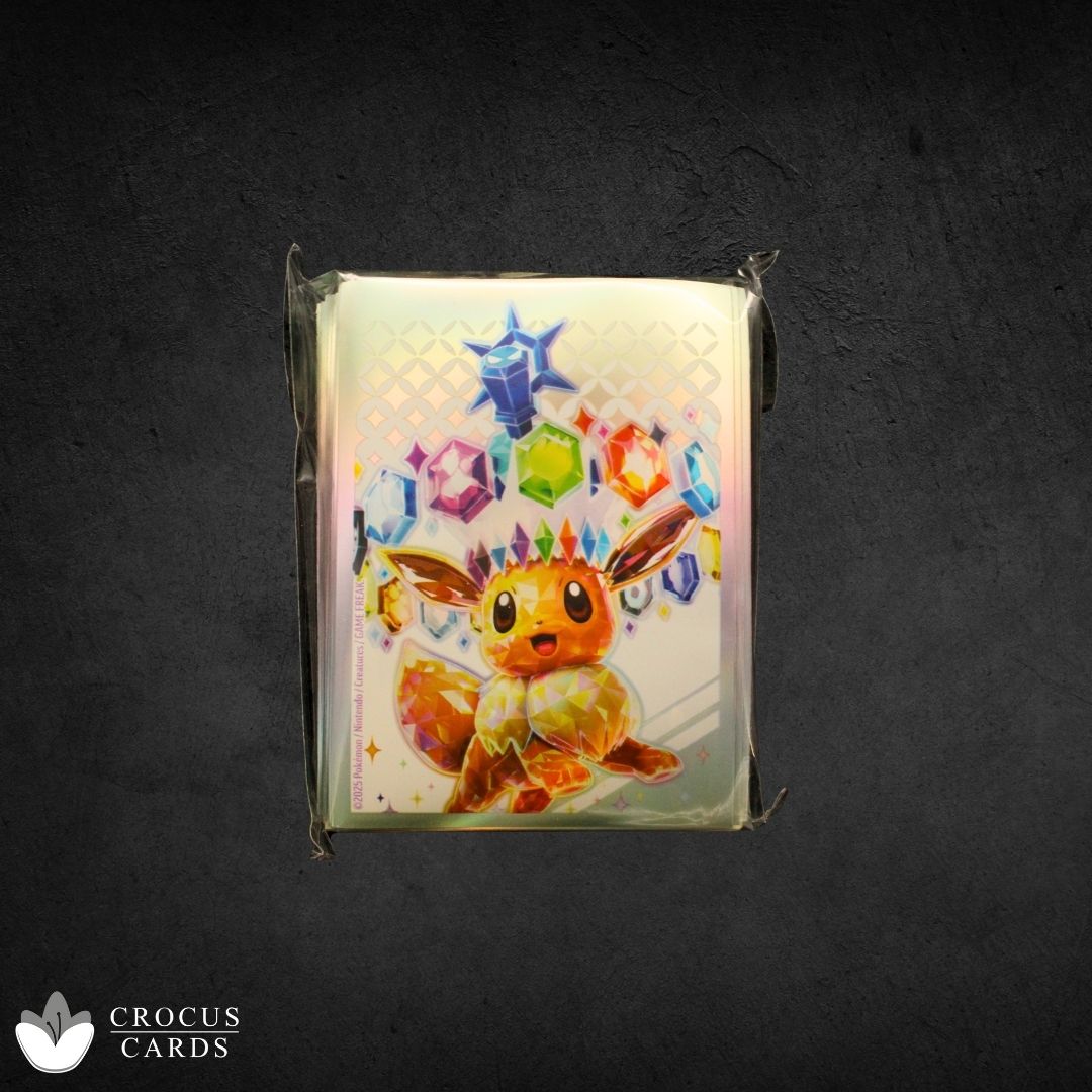 Pokémon Prismatic Evolutions - Pochettes Évoli (65 pochettes)