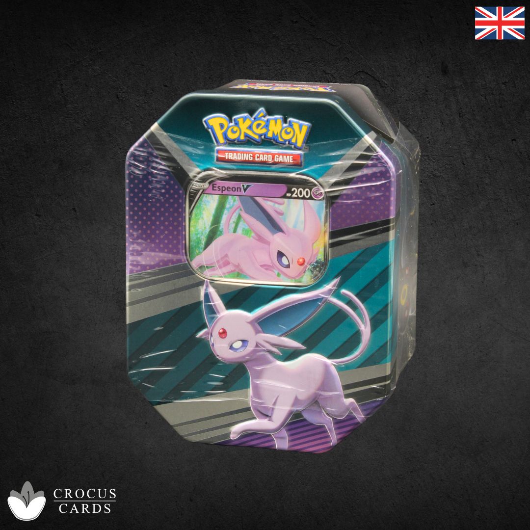 Pokemon V Heroes Tin Box - Espeon V (EN)