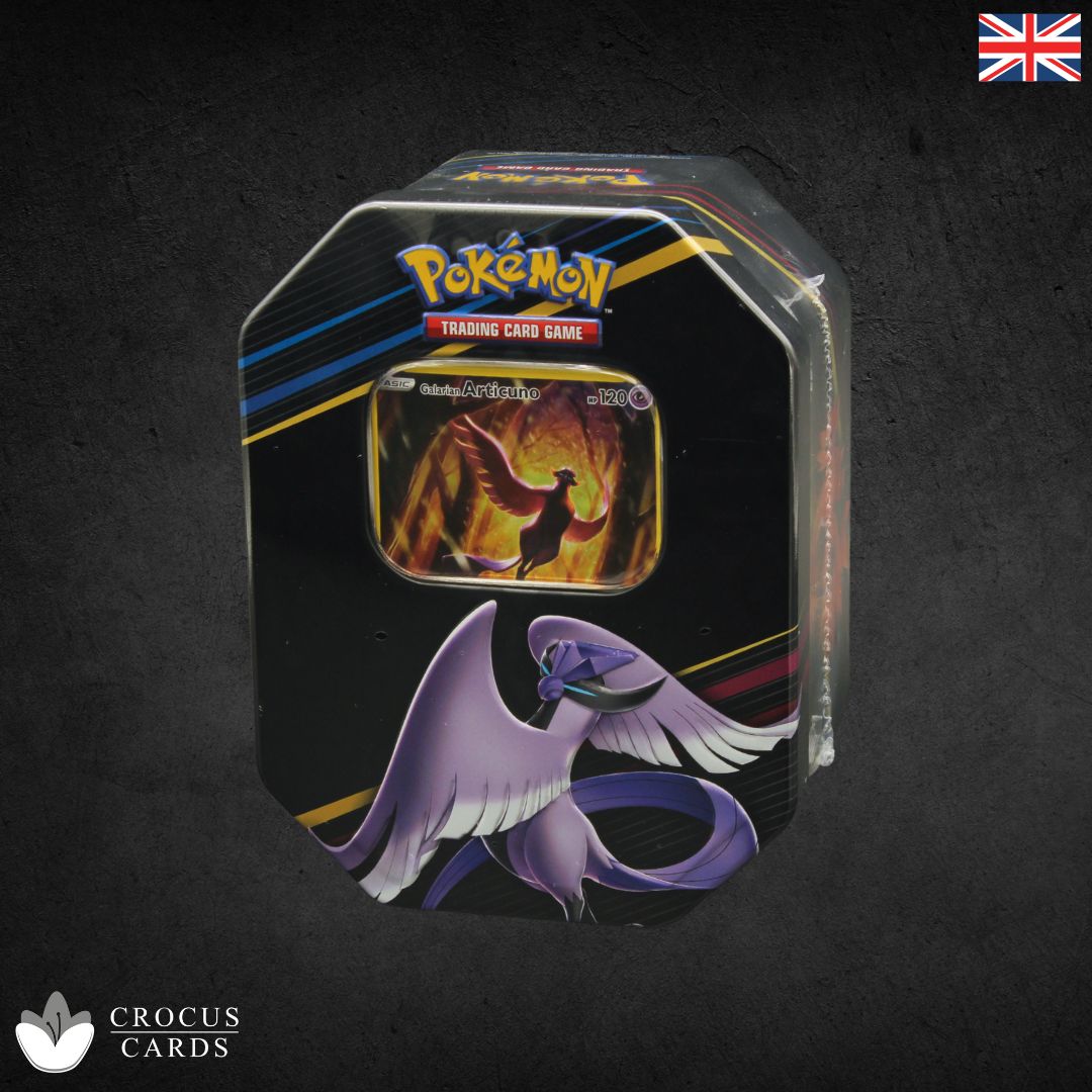 Boîte métallique Pokémon Couronne Zenith - Artikodin de Galar (EN)