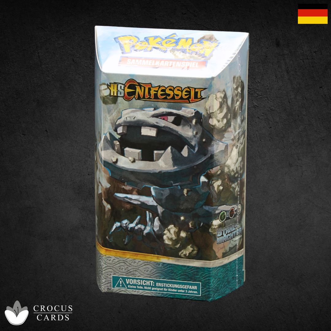 Pokemon HS Entfesselt Themendeck Stahlwächter - Stahlos (DE)
