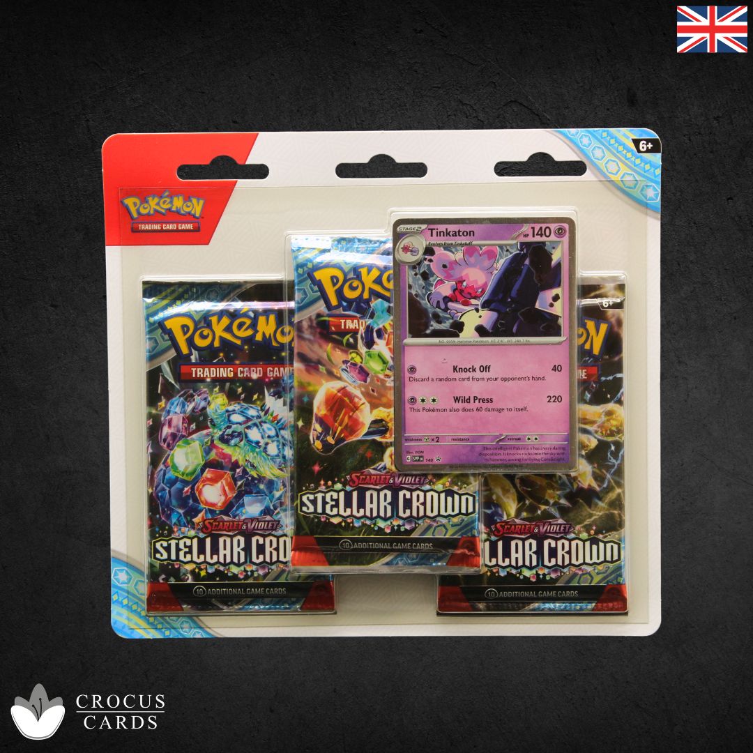 Pokémon Stellar Crown 3-Pack Tinkaton (EN)