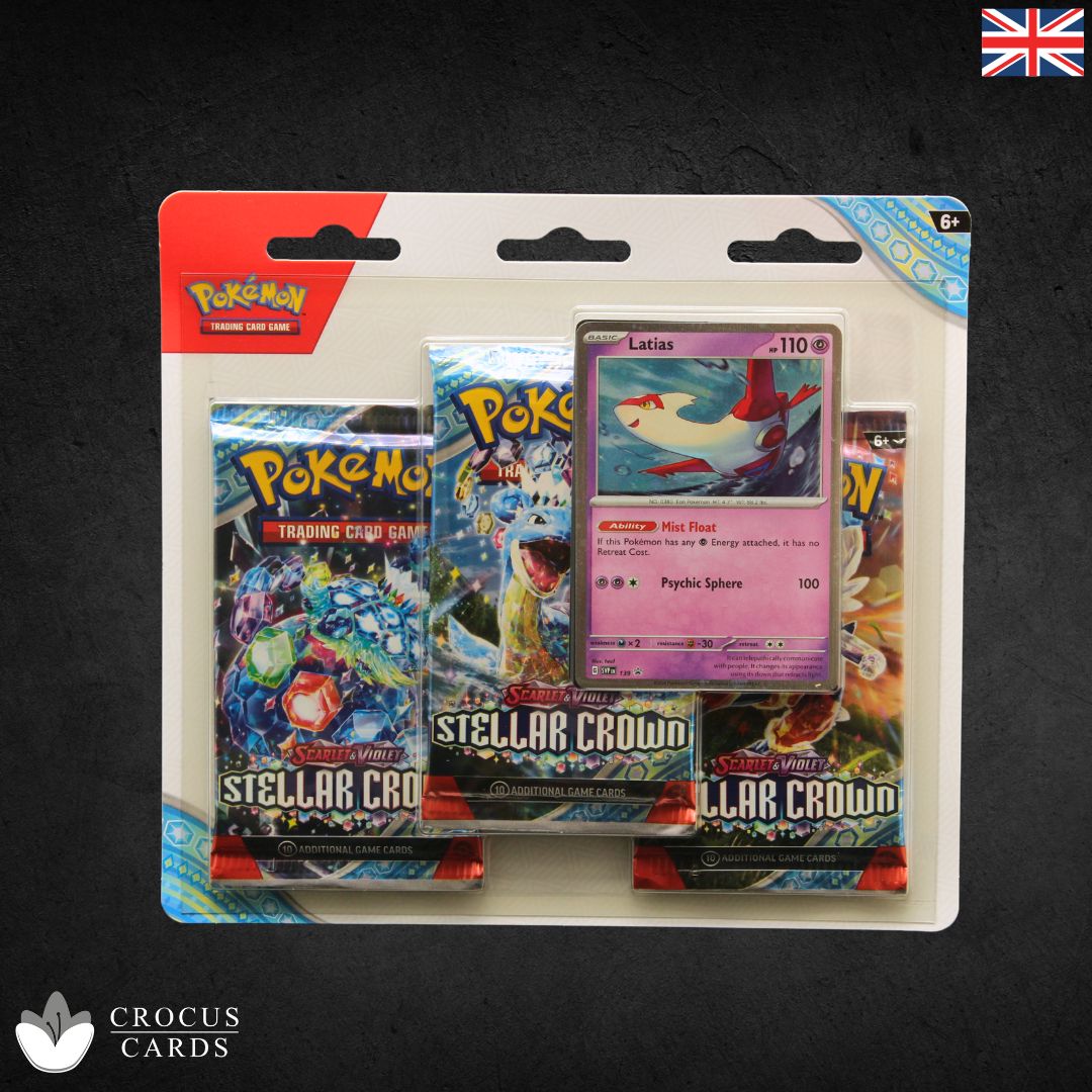 Pokémon Stellar Crown 3-Pack Latias (EN)