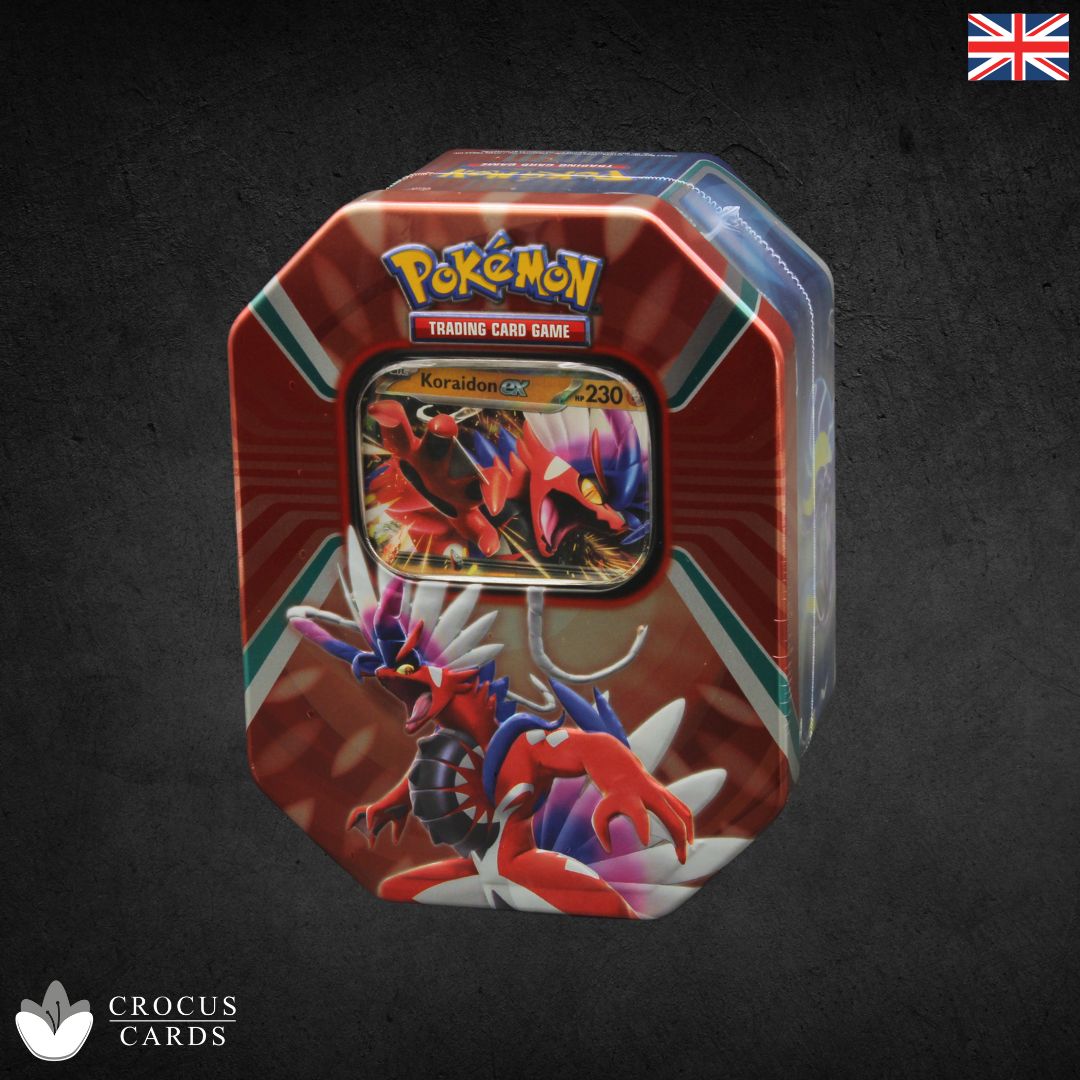 Pokemon Paldea Legends Tin Box - Koraidon Ex (EN)