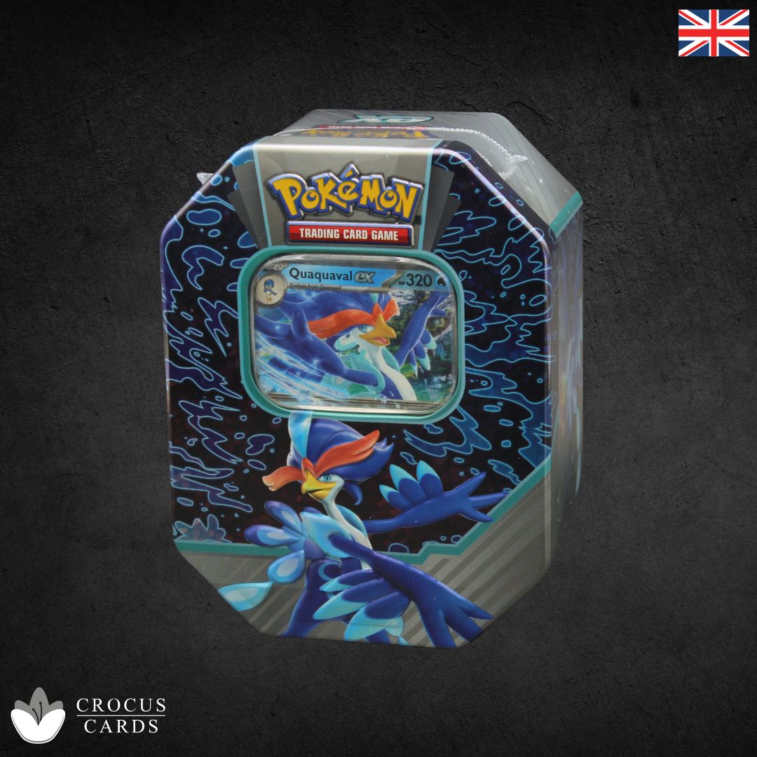 Pokemon Paldea Partners Tin Box - Quaquaval Ex (EN)