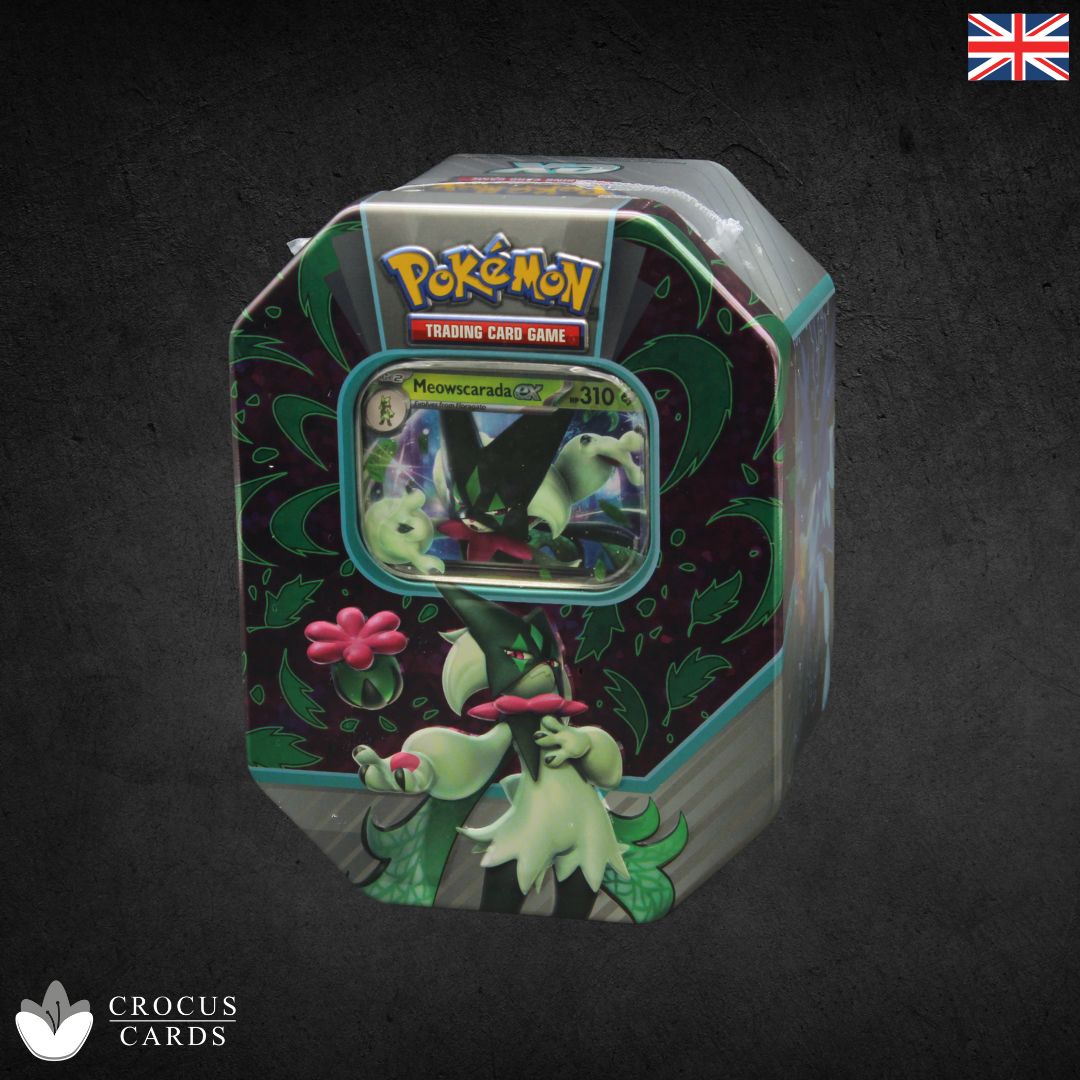 Pokemon Paldea Partners Tin Box - Meowscarada Ex (EN)