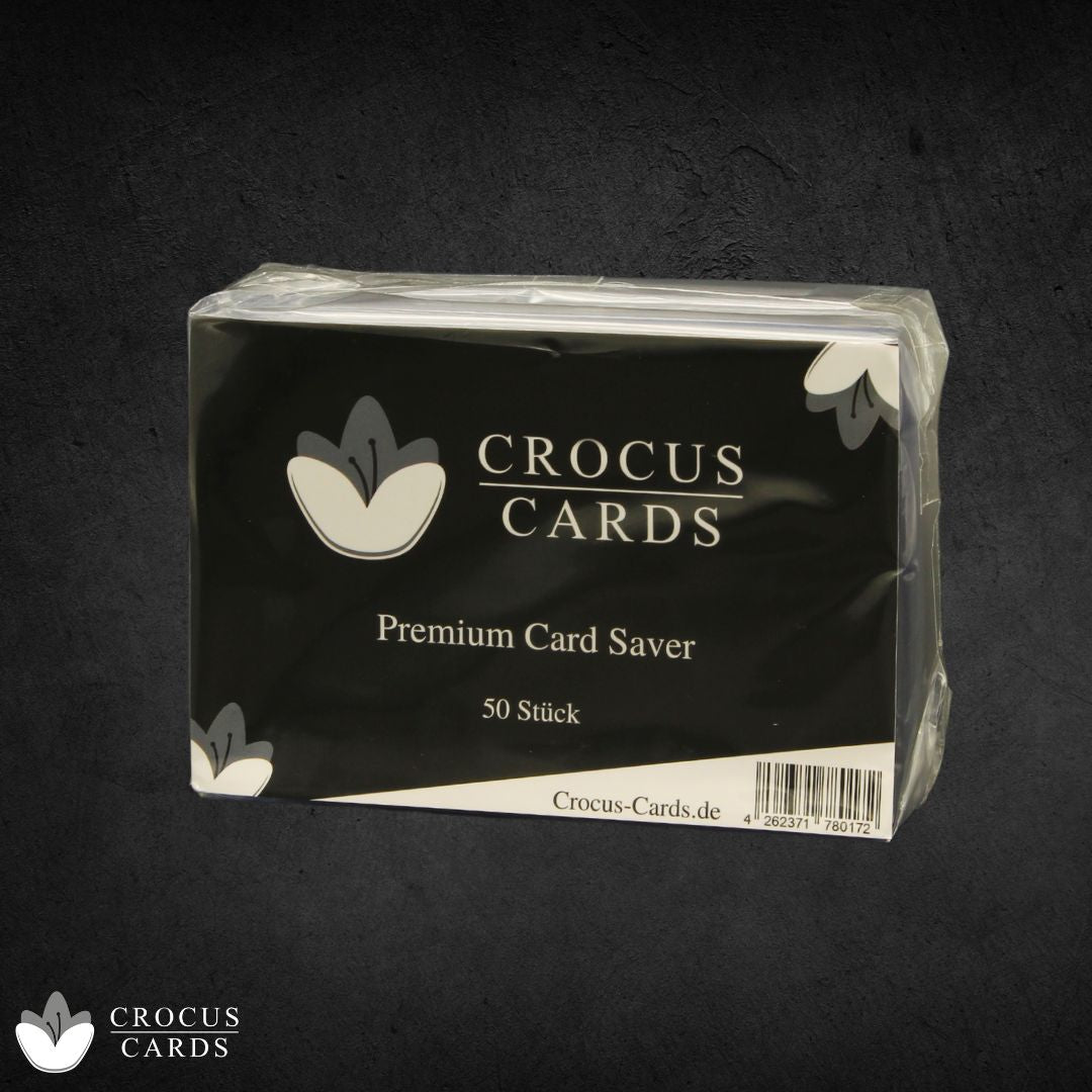 Crocus Cards - Premium Card Saver (50 Stück)